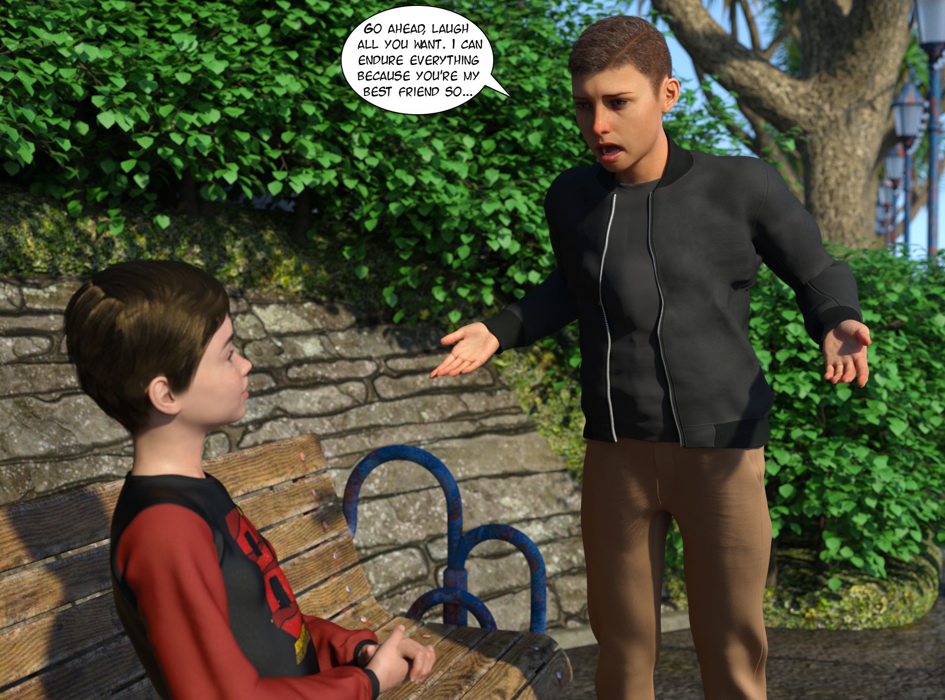 Friends [Kizaru3D] - Chapter 1.1 — Page 11