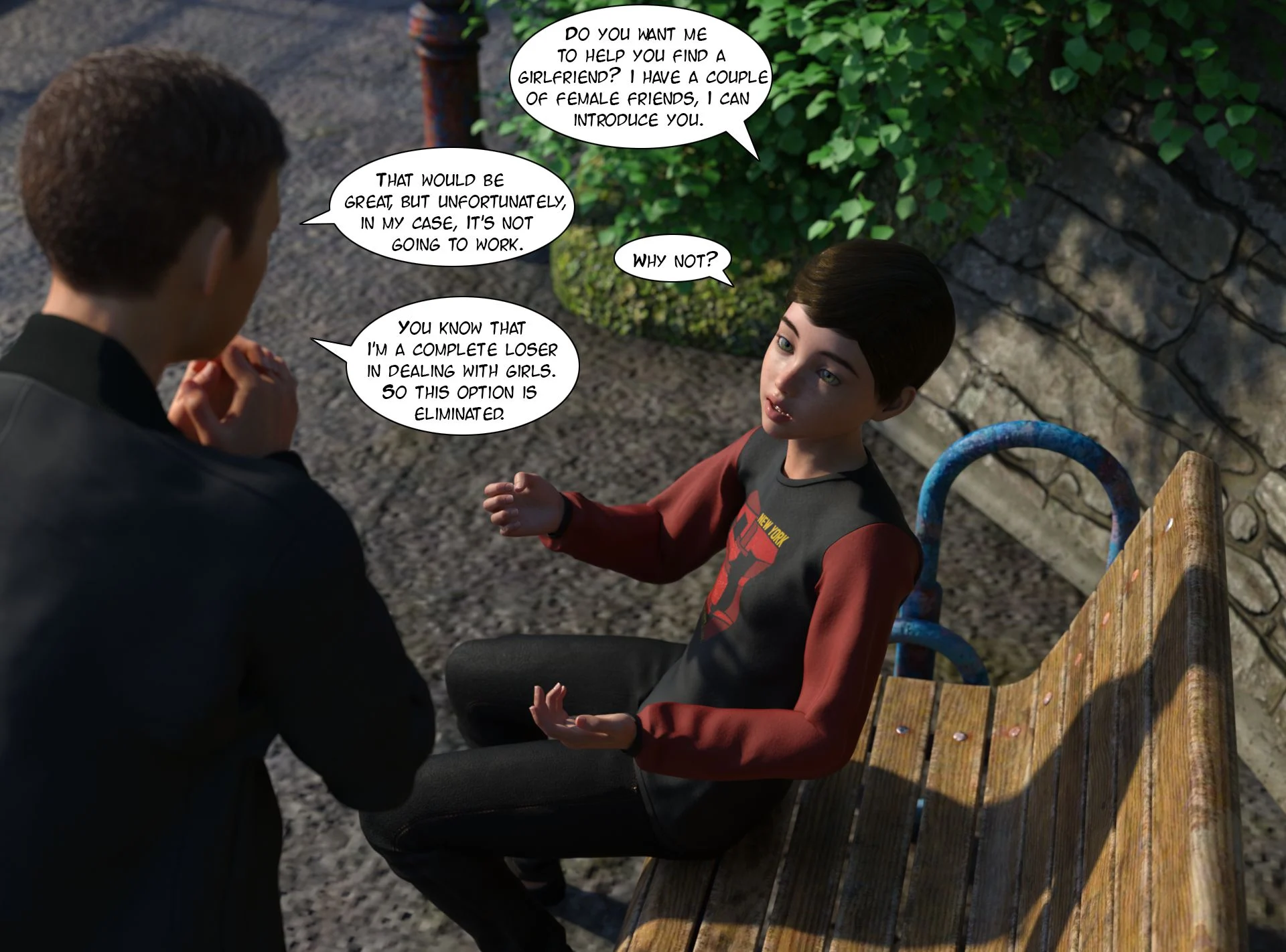 Friends [Kizaru3D] - Chapter 1.1 — Page 13