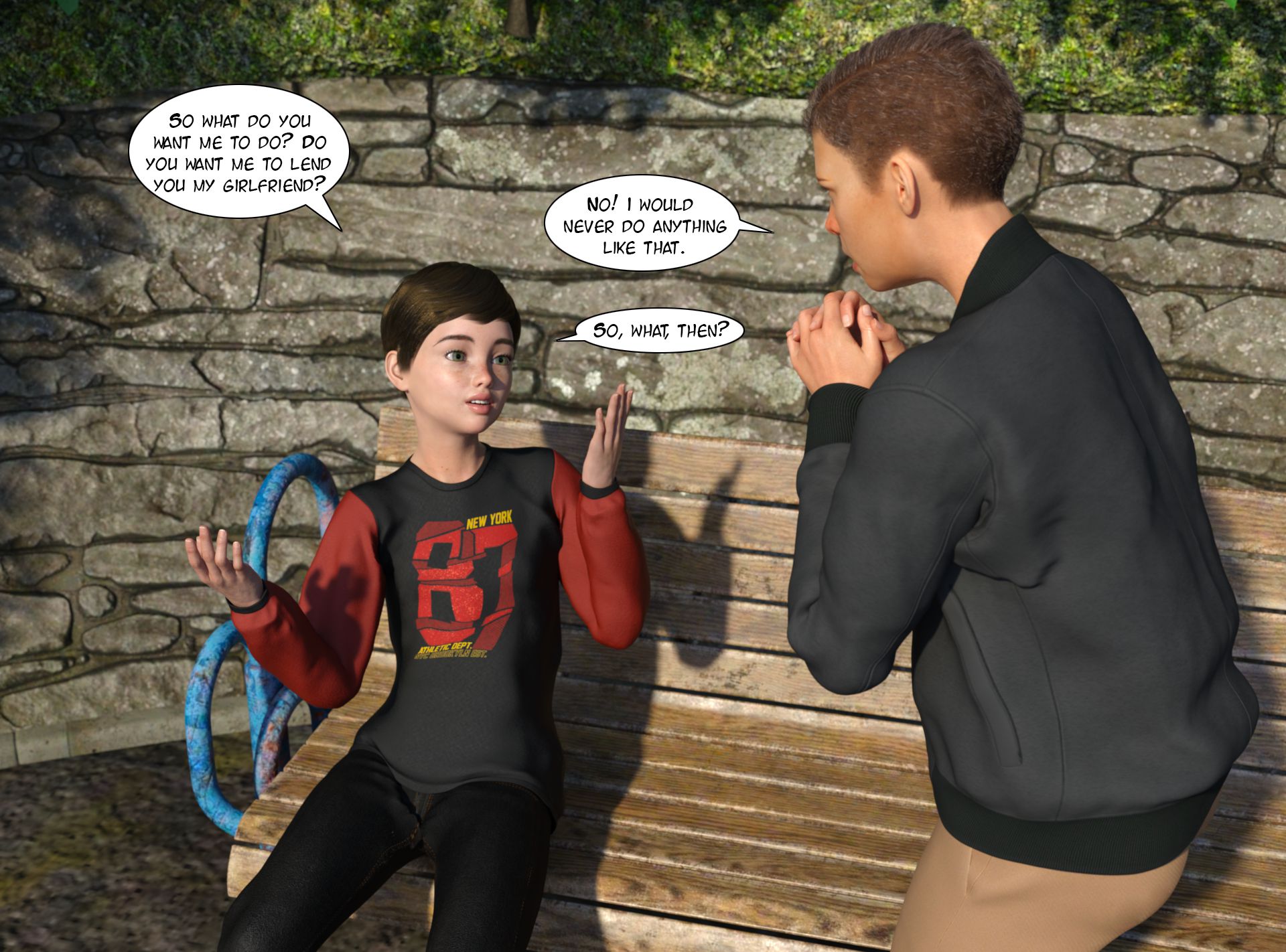 Friends [Kizaru3D] - Chapter 1.1 — Page 14