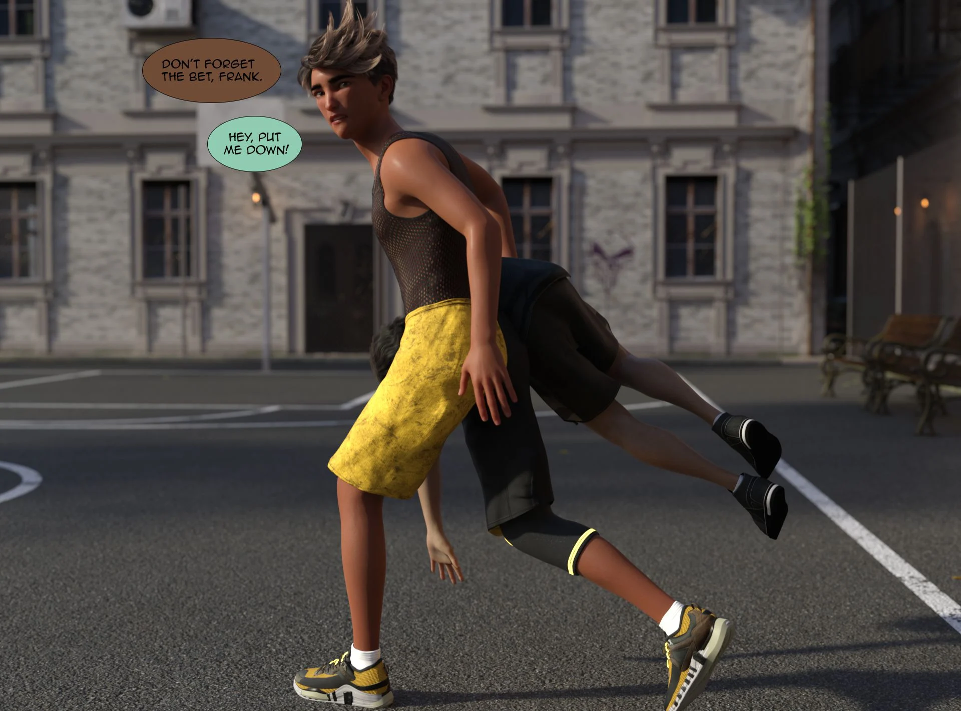 Friends [Kizaru3D] - Chapter 1.1 — Page 129