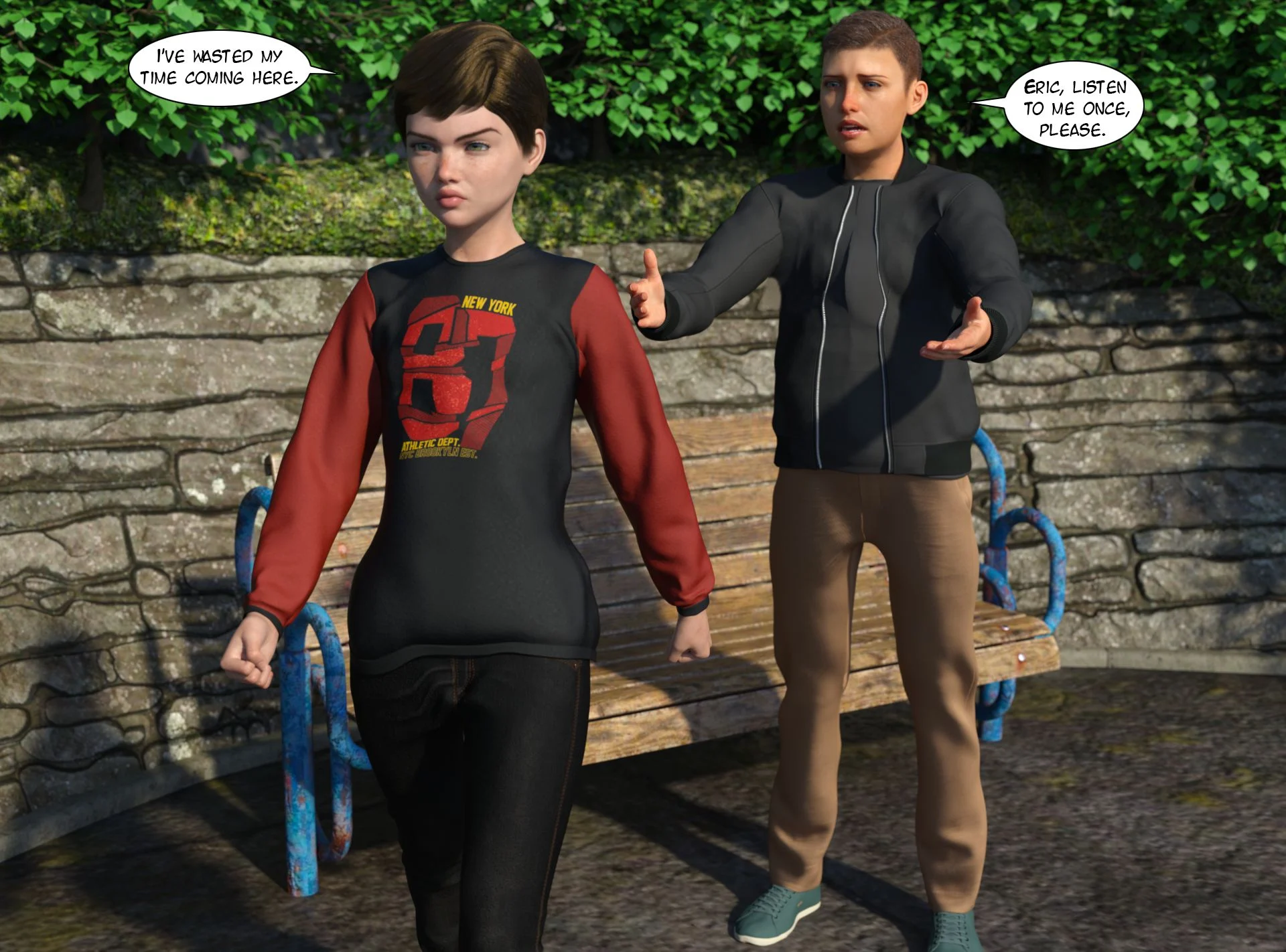 Friends [Kizaru3D] - Chapter 1.1 — Page 18