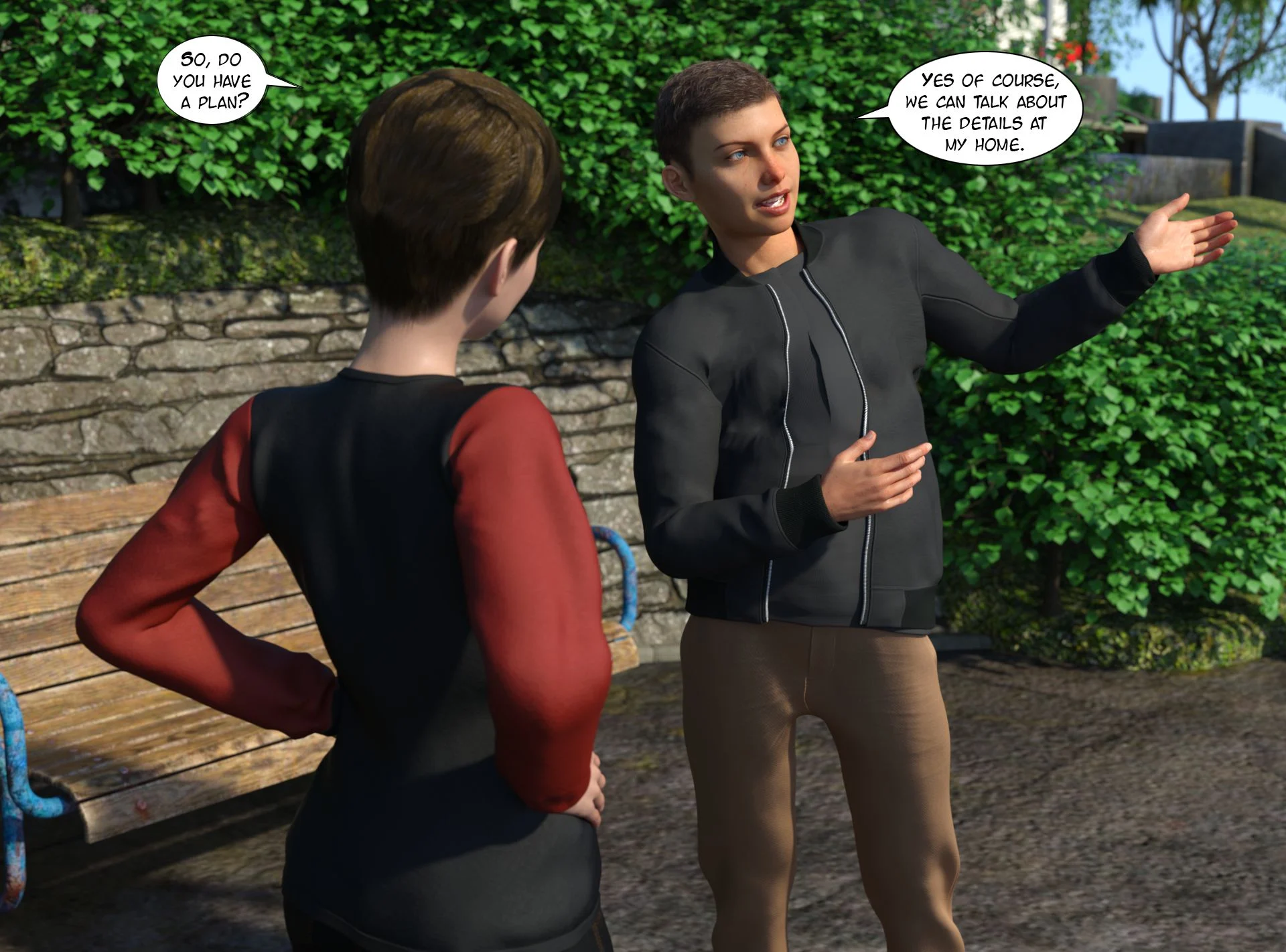 Friends [Kizaru3D] - Chapter 1.1 — Page 23