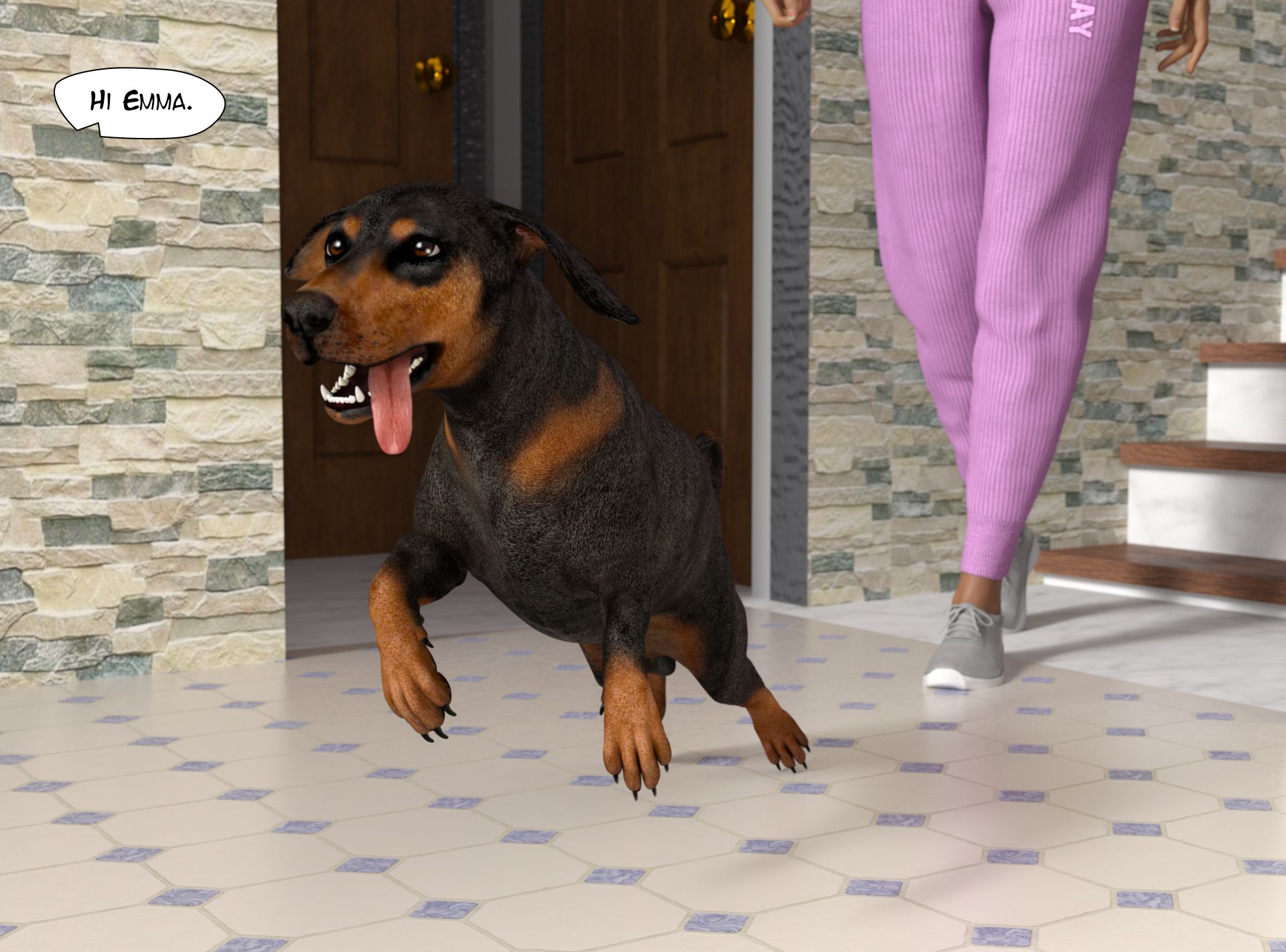 Friends [Kizaru3D] - Chapter 1.1 — Page 25