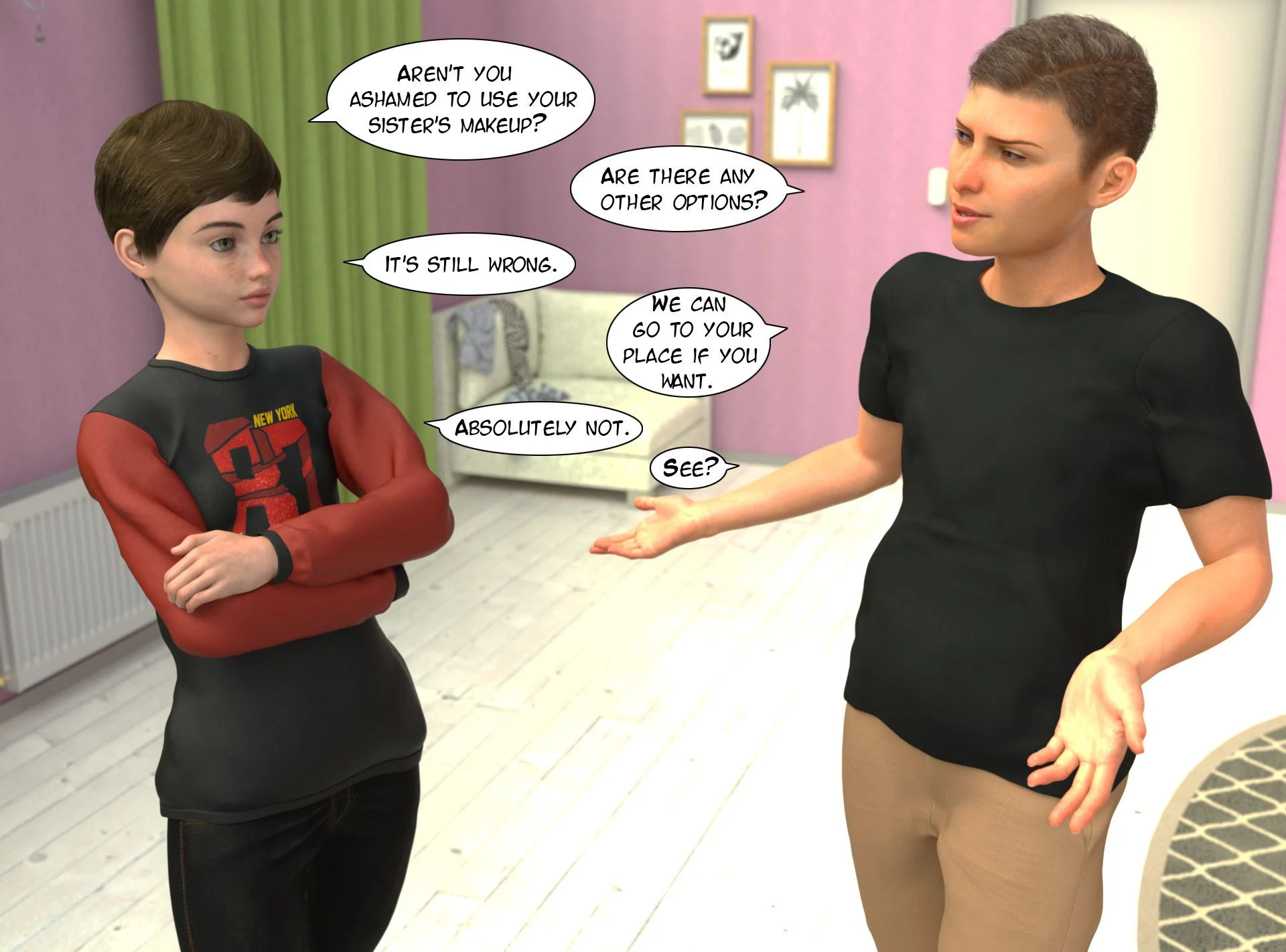 Friends [Kizaru3D] - Chapter 1.1 — Page 34