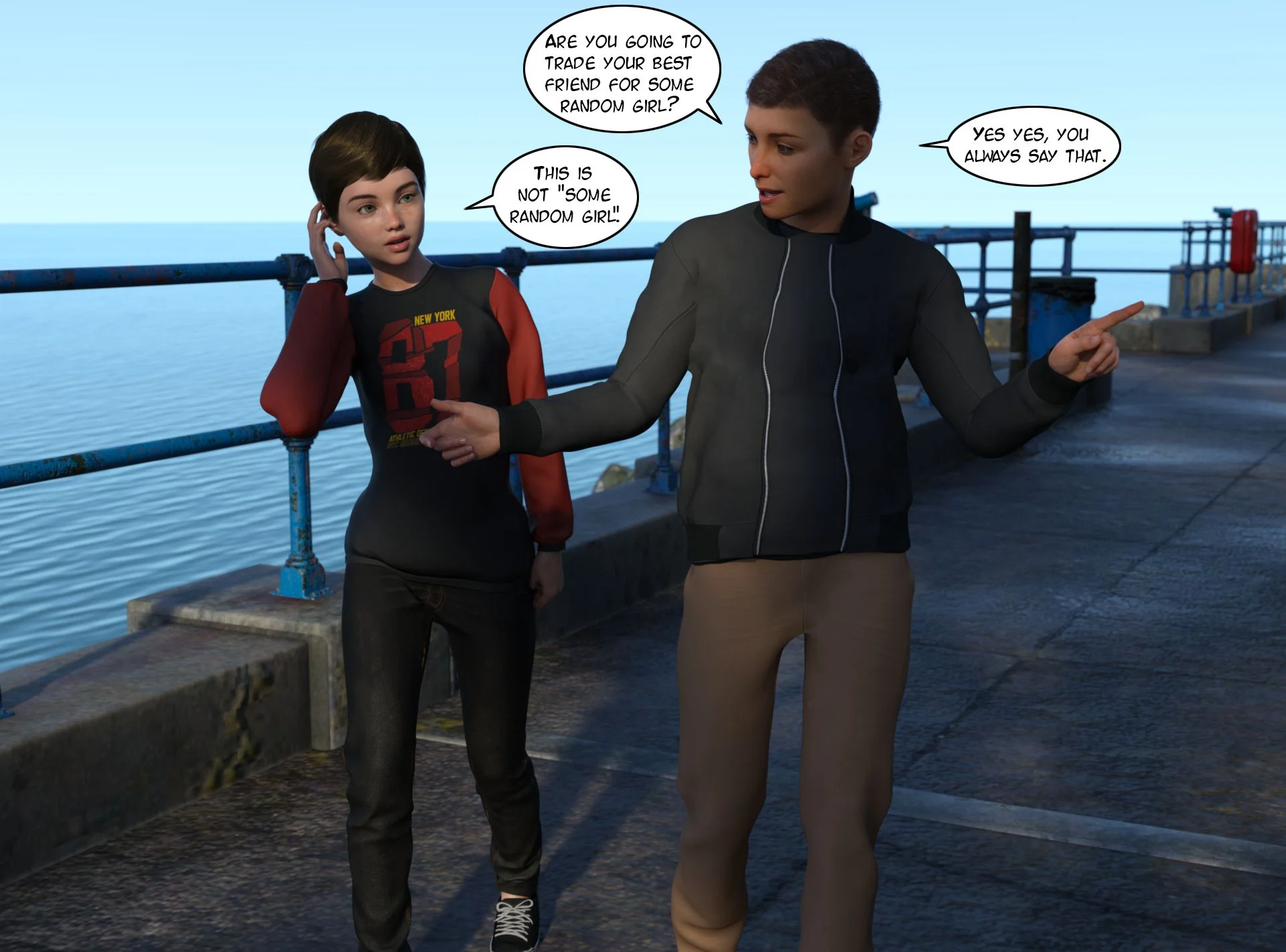 Friends [Kizaru3D] - Chapter 1.1 — Page 7