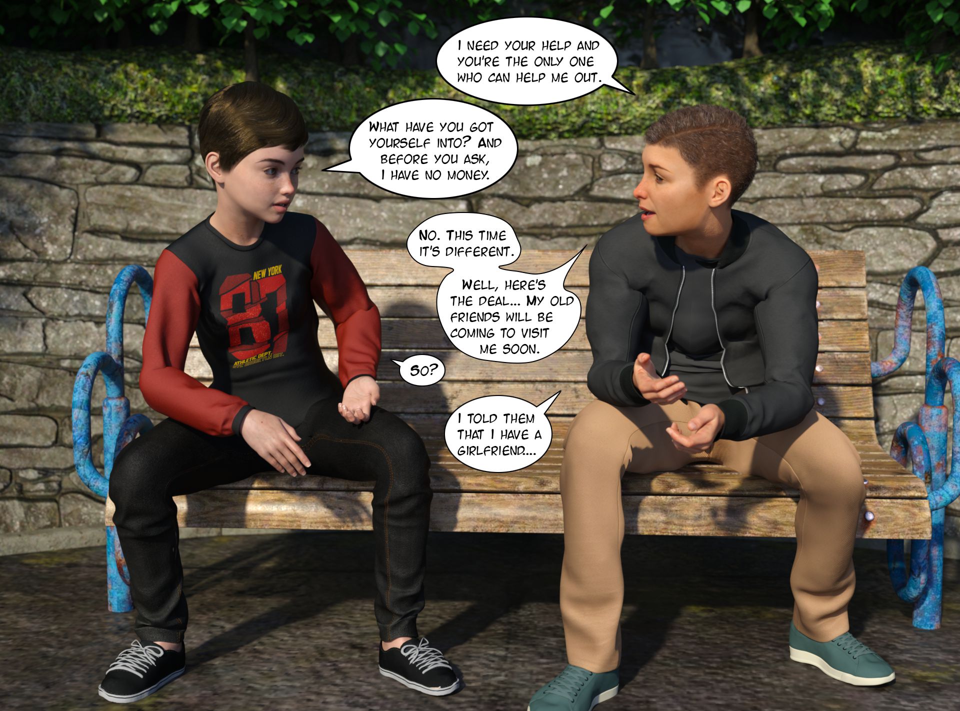 Friends [Kizaru3D] - Chapter 1.1 — Page 8