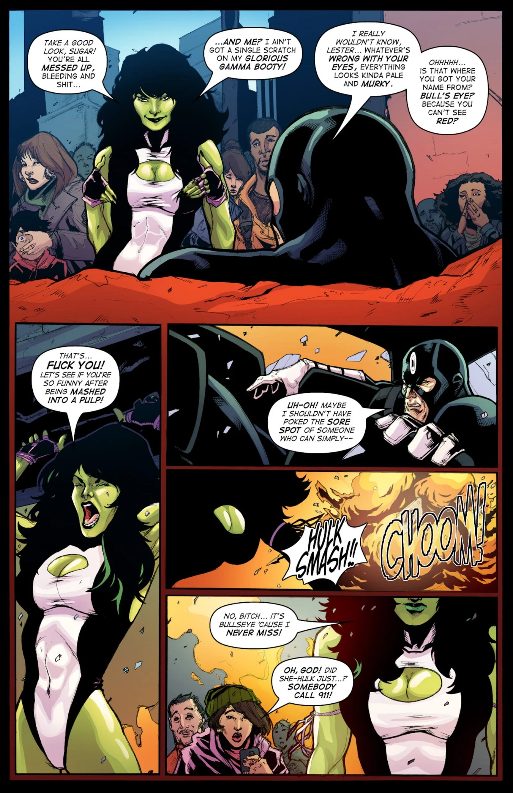 She-Hulk – Acts of Lust (She-Hulk) [Tracy Scops] - Chapter 1 — Page 9