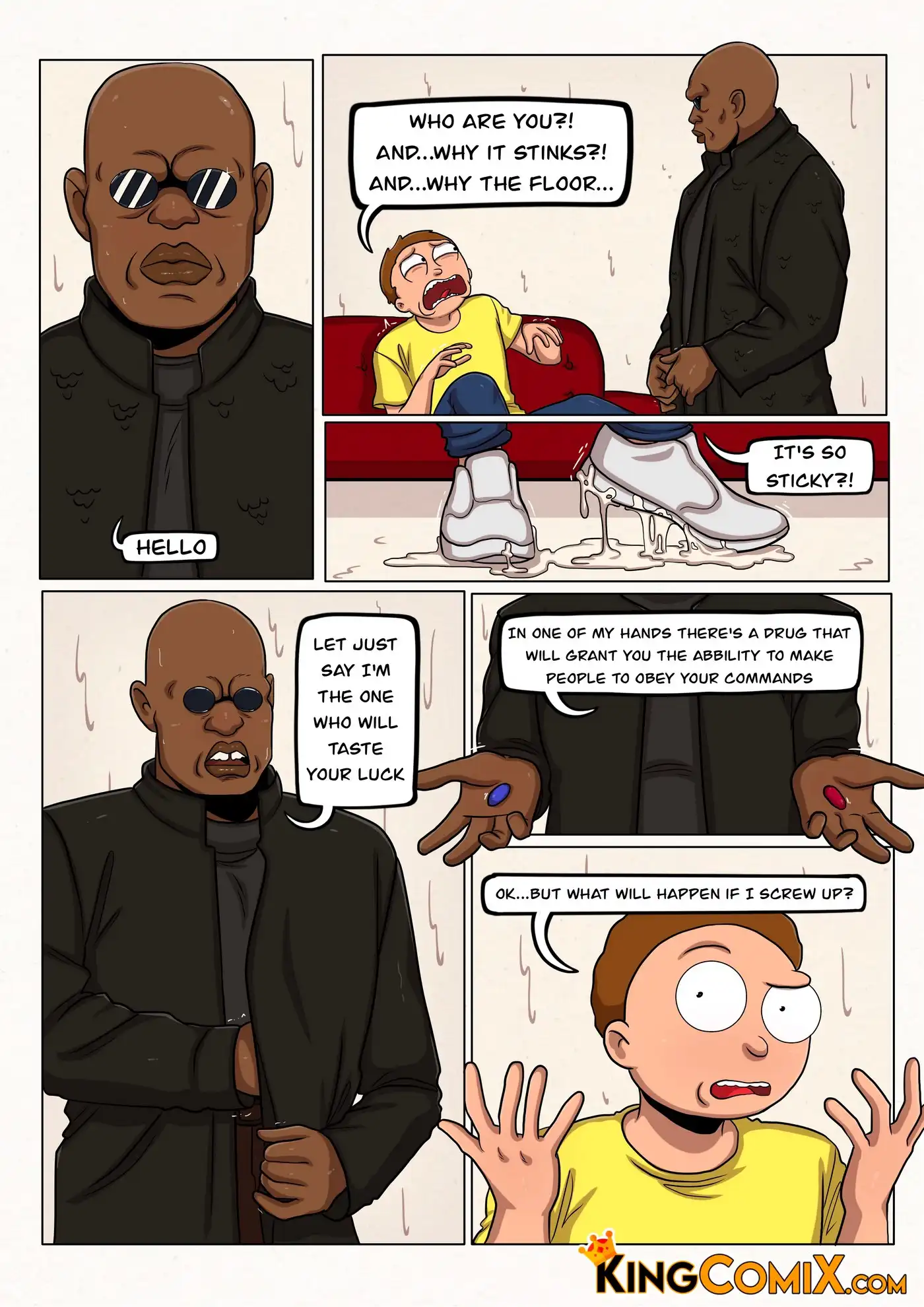 Another Morty’s Sex Comic (Rick and Morty) [ElChicoDetergente , GreenDogg] - Chapter 1 — Page 5