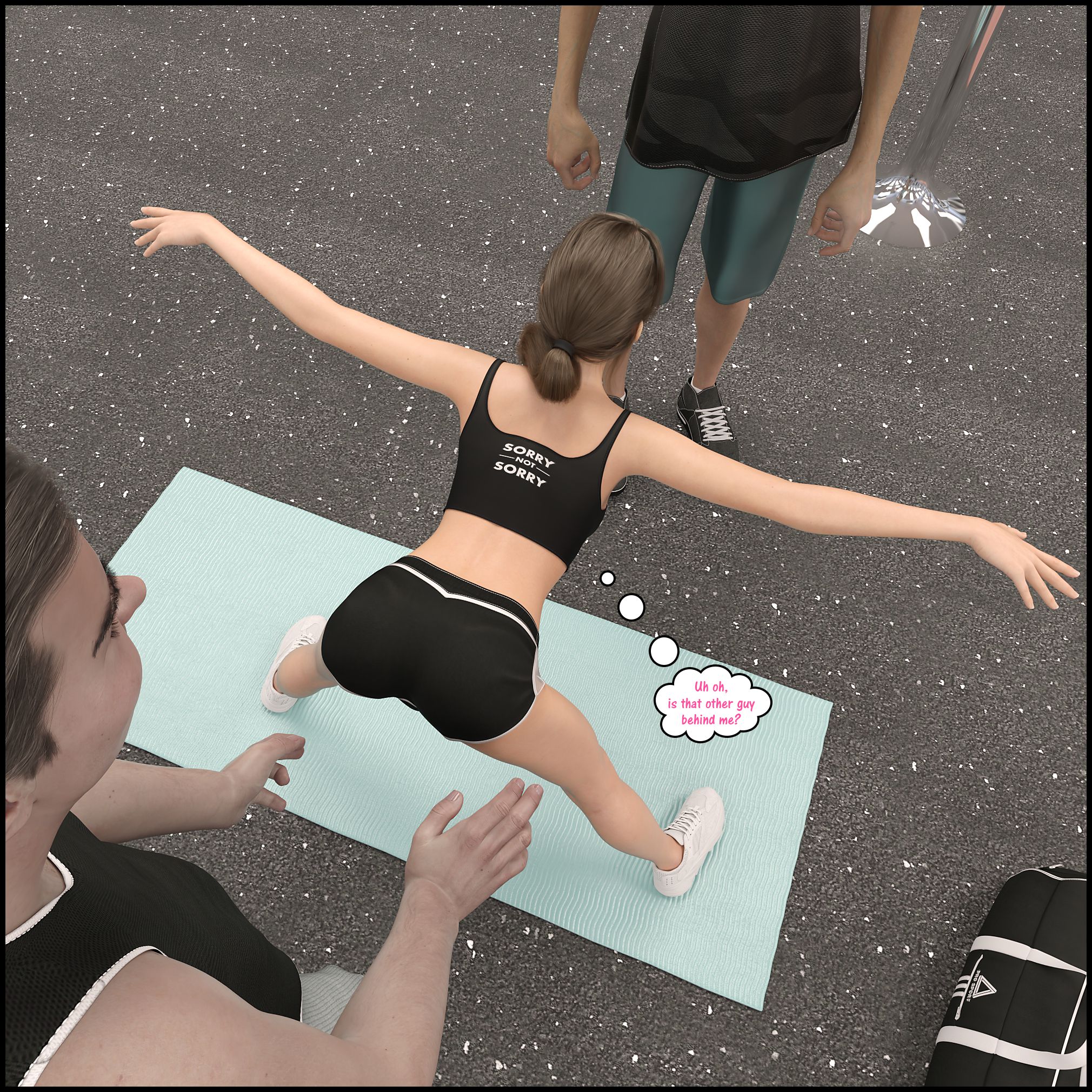 Natasha’s Workout [DarkLord] - Chapter 1 — Page 21