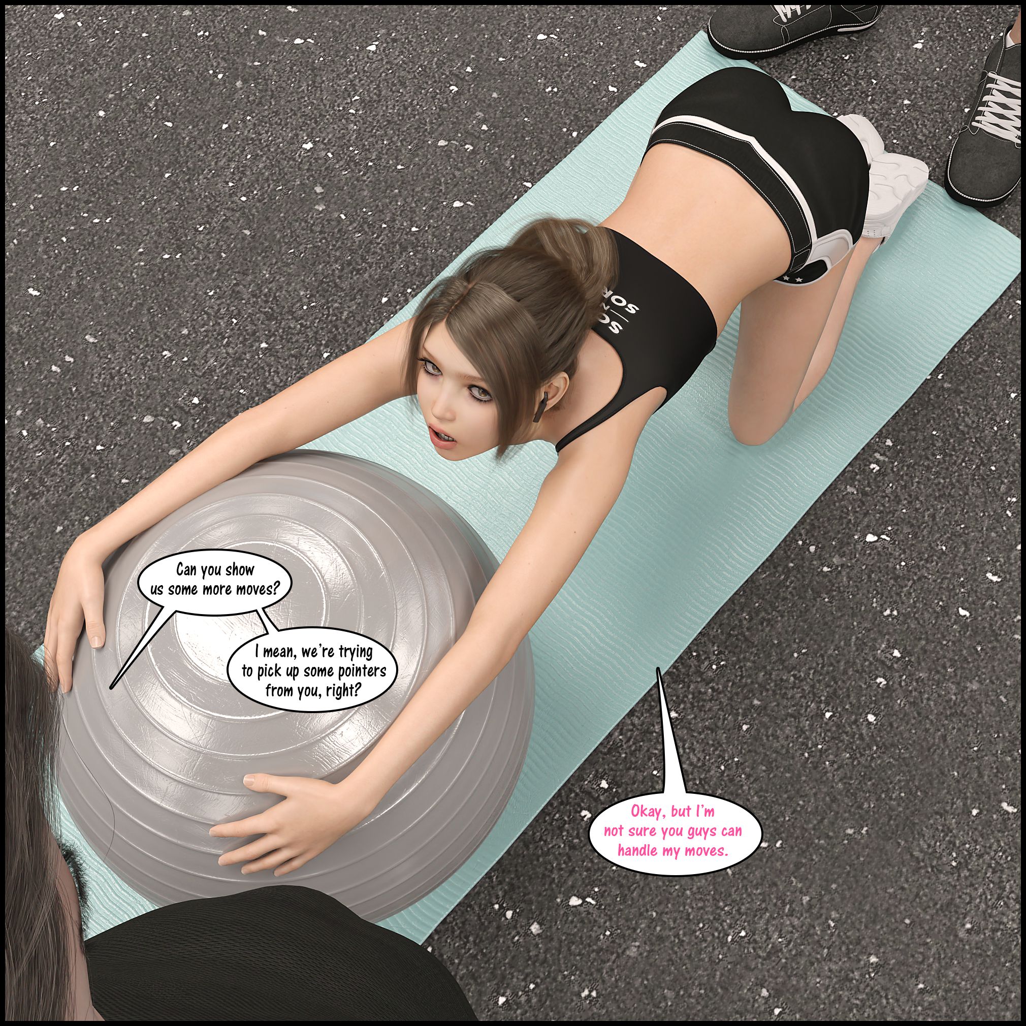 Natasha’s Workout [DarkLord] - Chapter 1 — Page 27