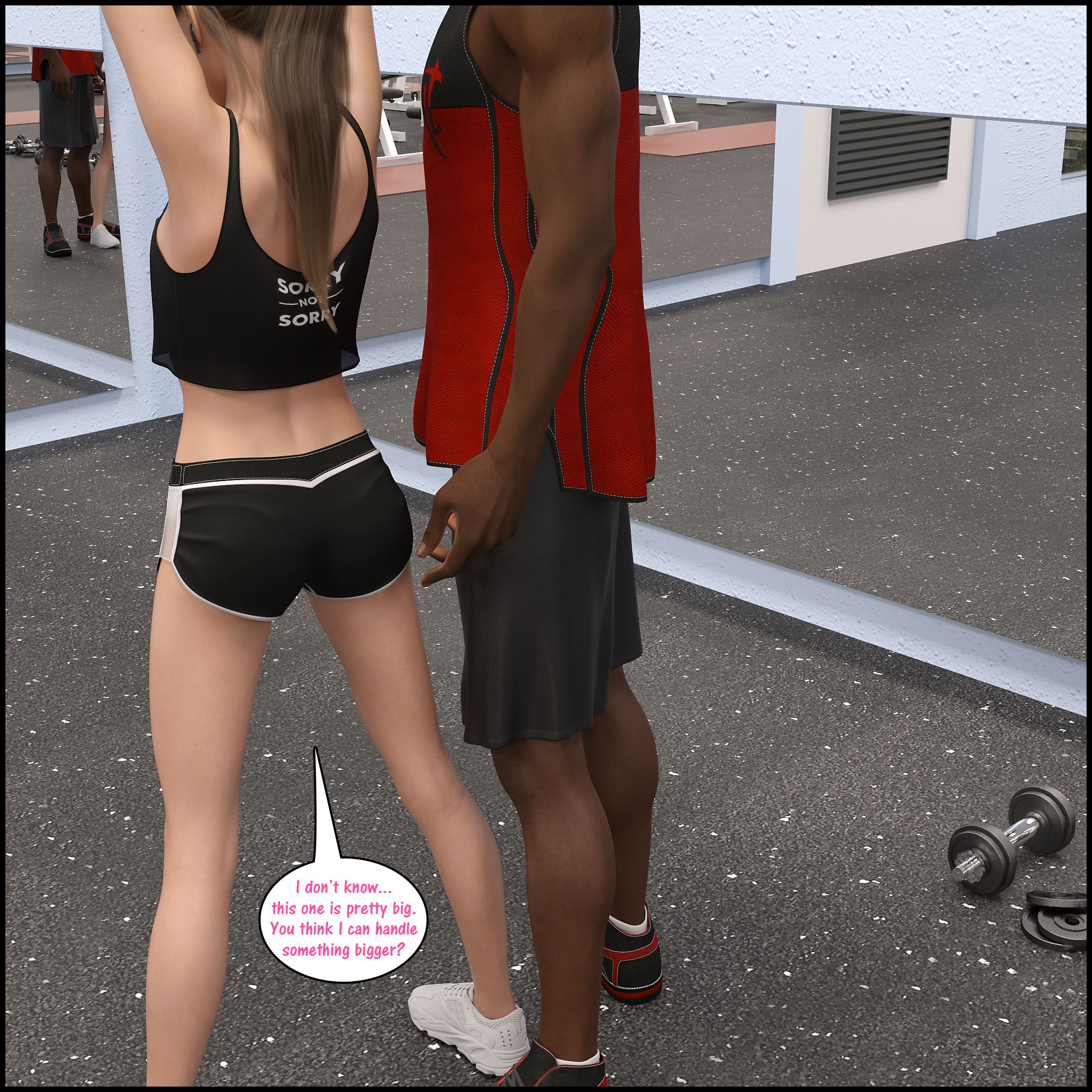 Natasha’s Workout [DarkLord] - Chapter 1 — Page 51