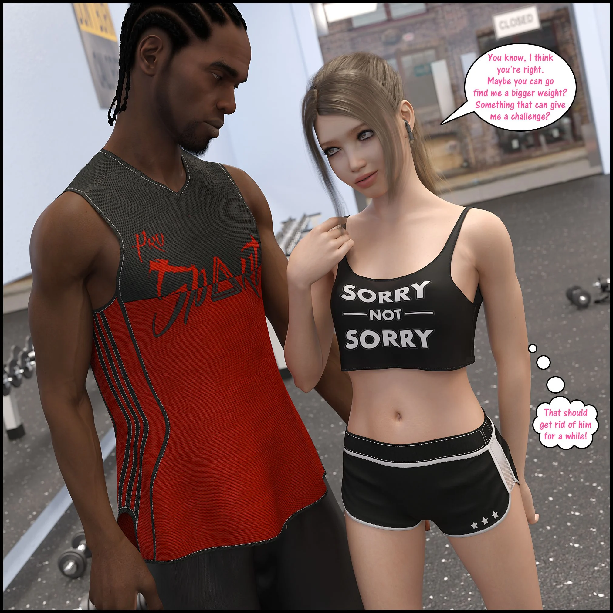 Natasha’s Workout [DarkLord] - Chapter 1 — Page 53