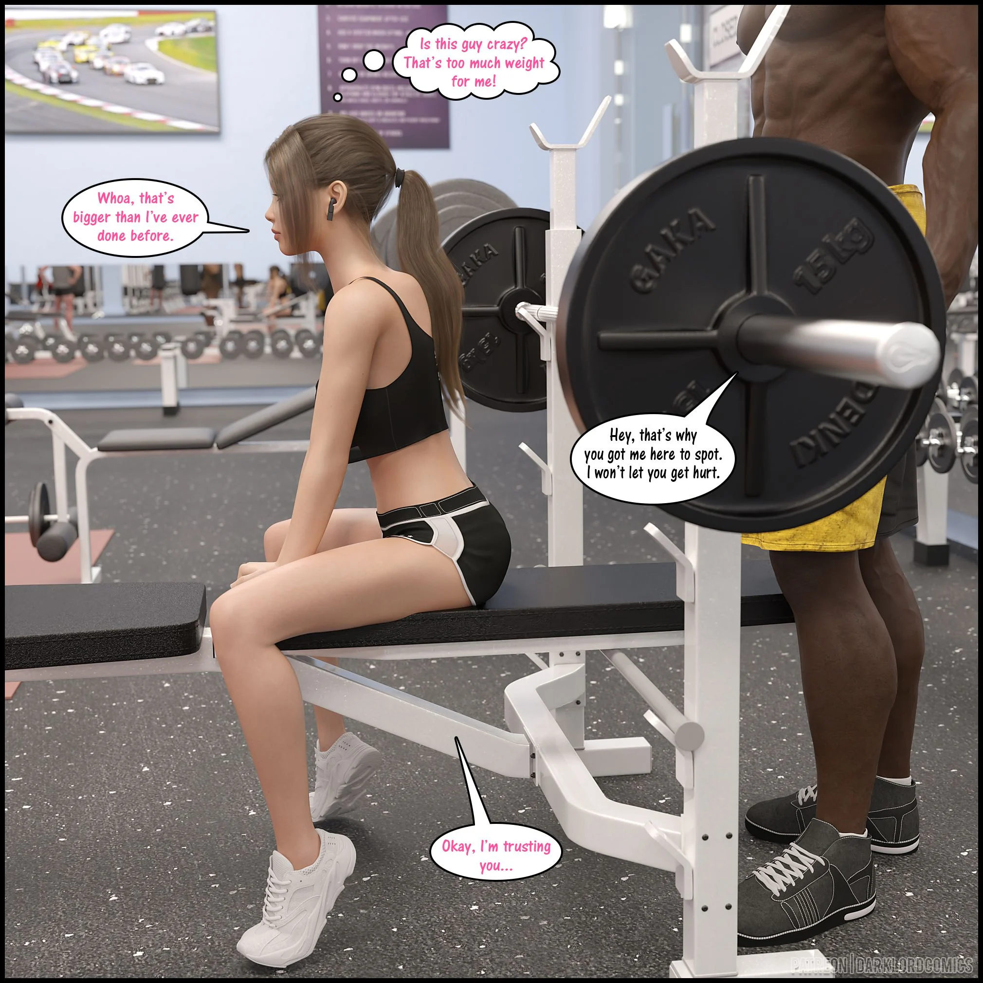 Natasha’s Workout [DarkLord] - Chapter 1 — Page 57