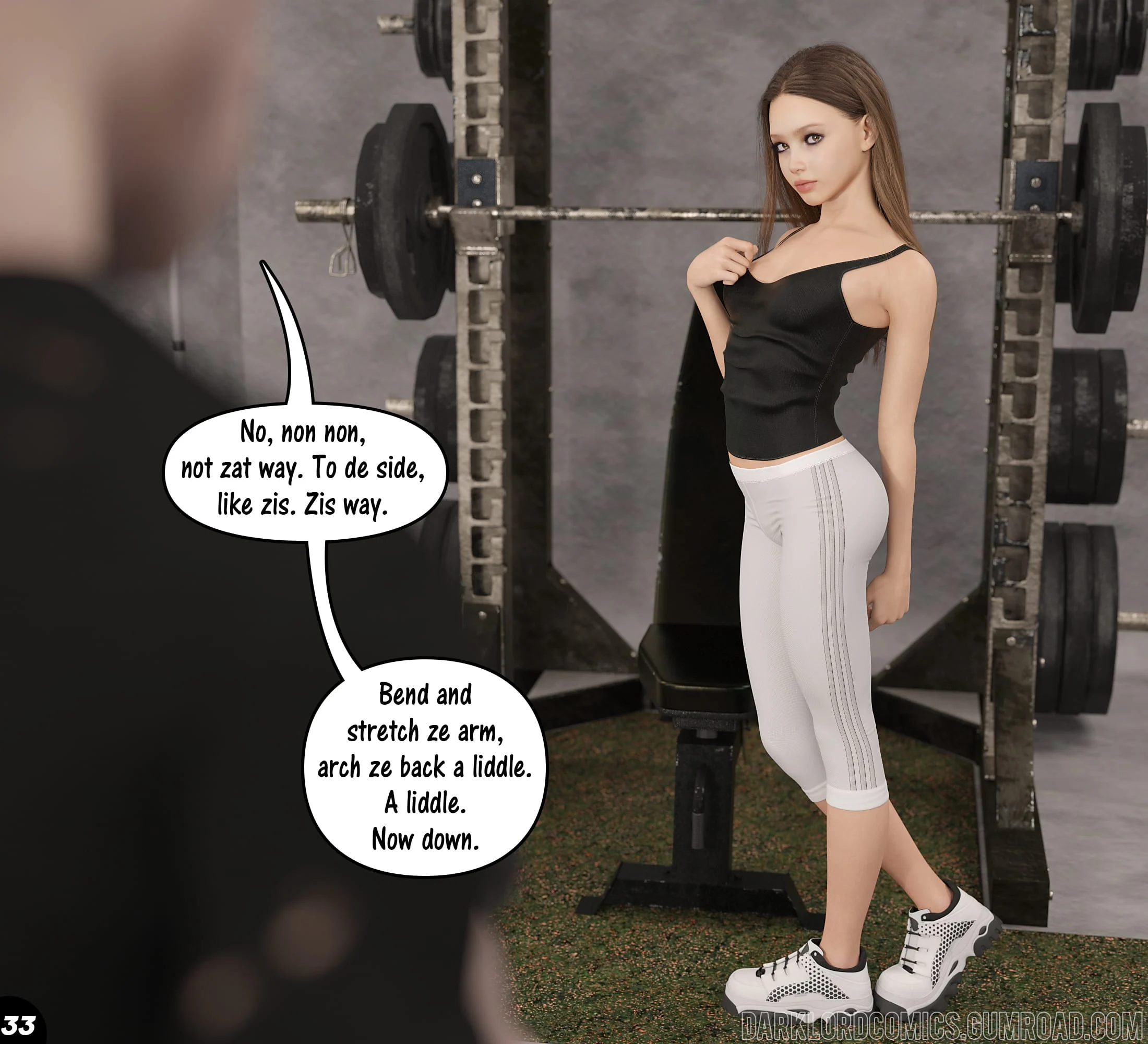Natasha’s Workout [DarkLord] - Chapter 2 — Page 34