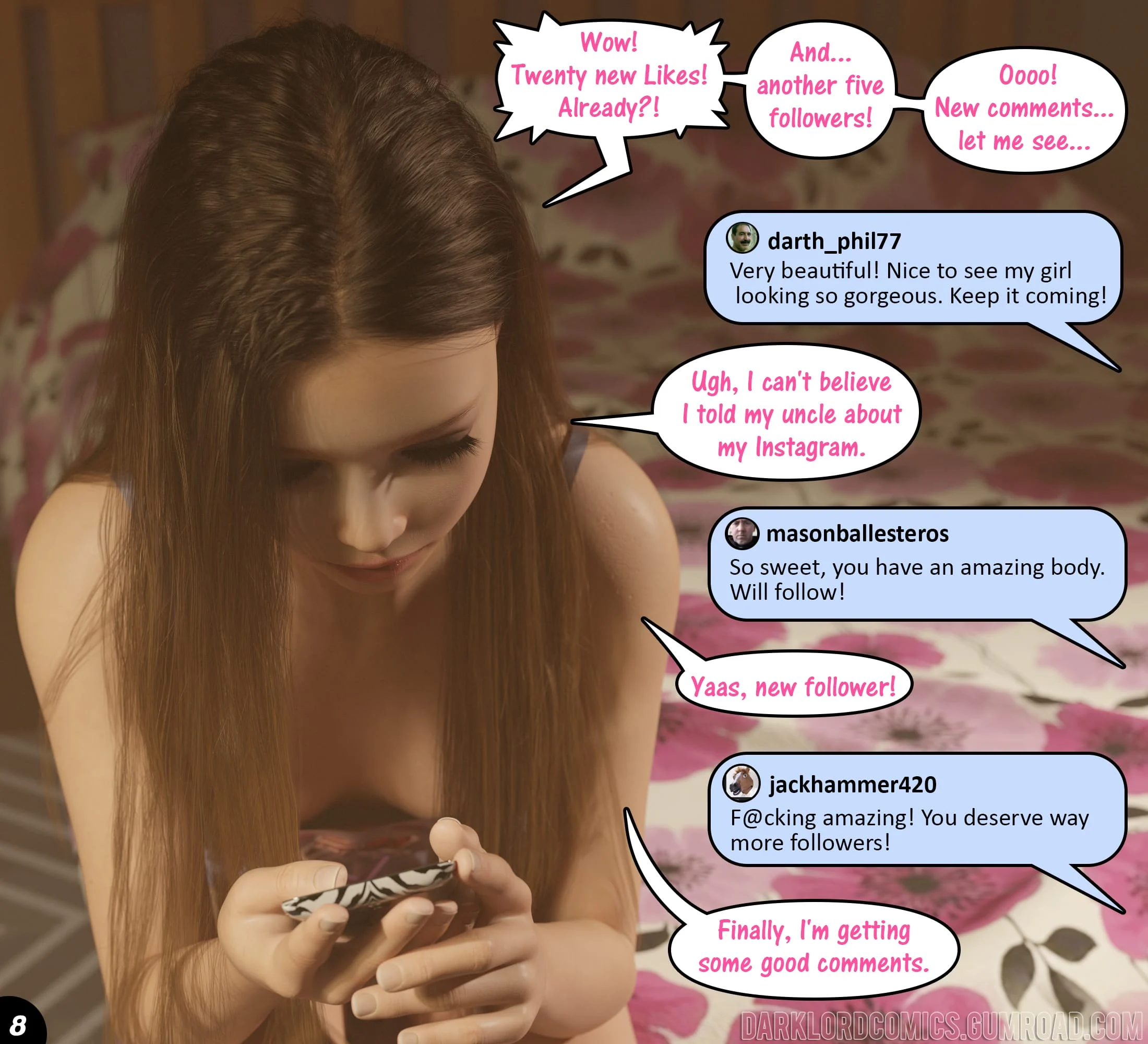 Natasha’s Workout [DarkLord] - Chapter 2 — Page 9