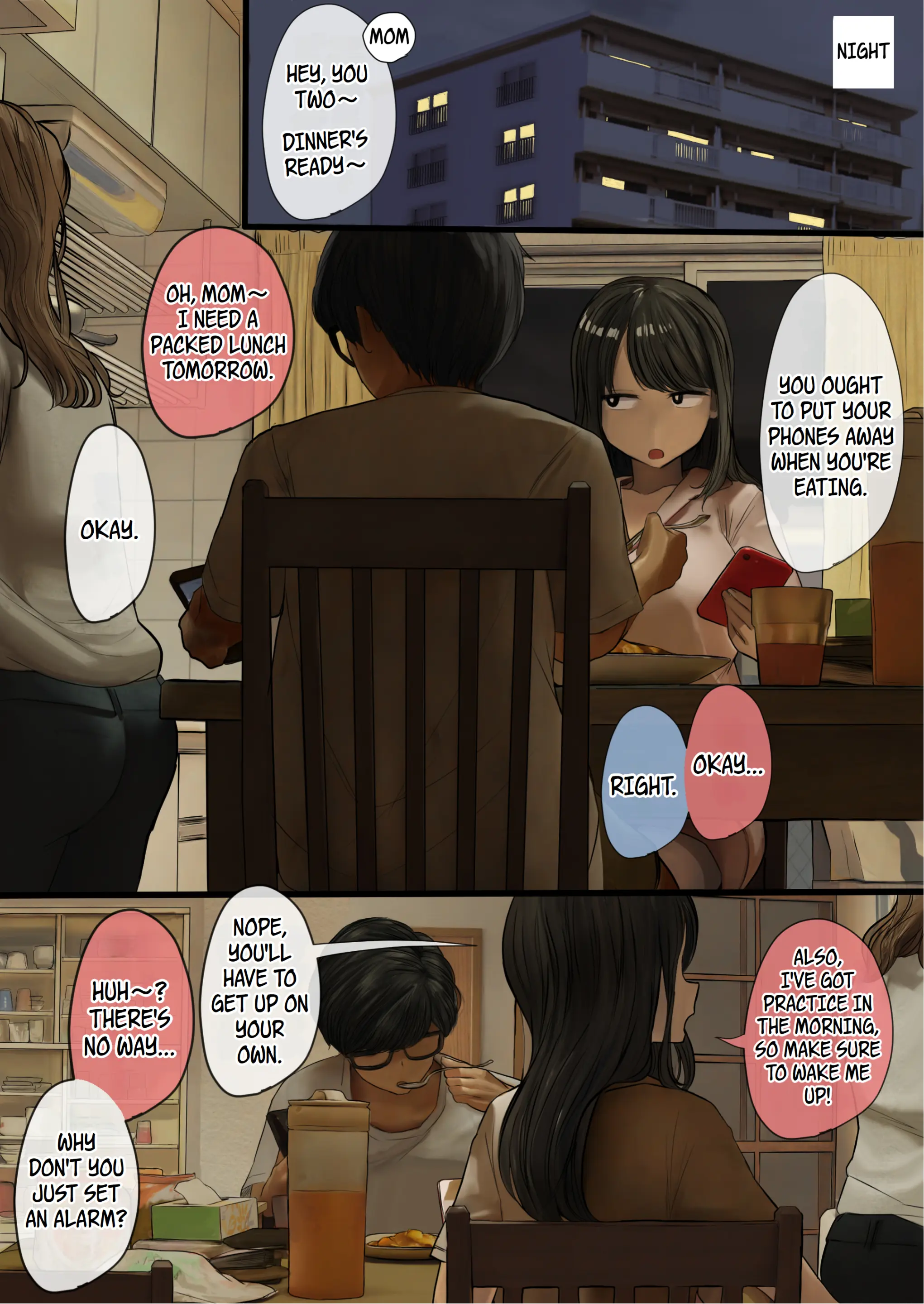 Bukatsu Kara Kaettekita Imouto ni Paizuri Shite Morau Hanashi | A Story About My Little Sister Giving Me Titjobs After Her Club Activities - Chapter 1 — Page 18