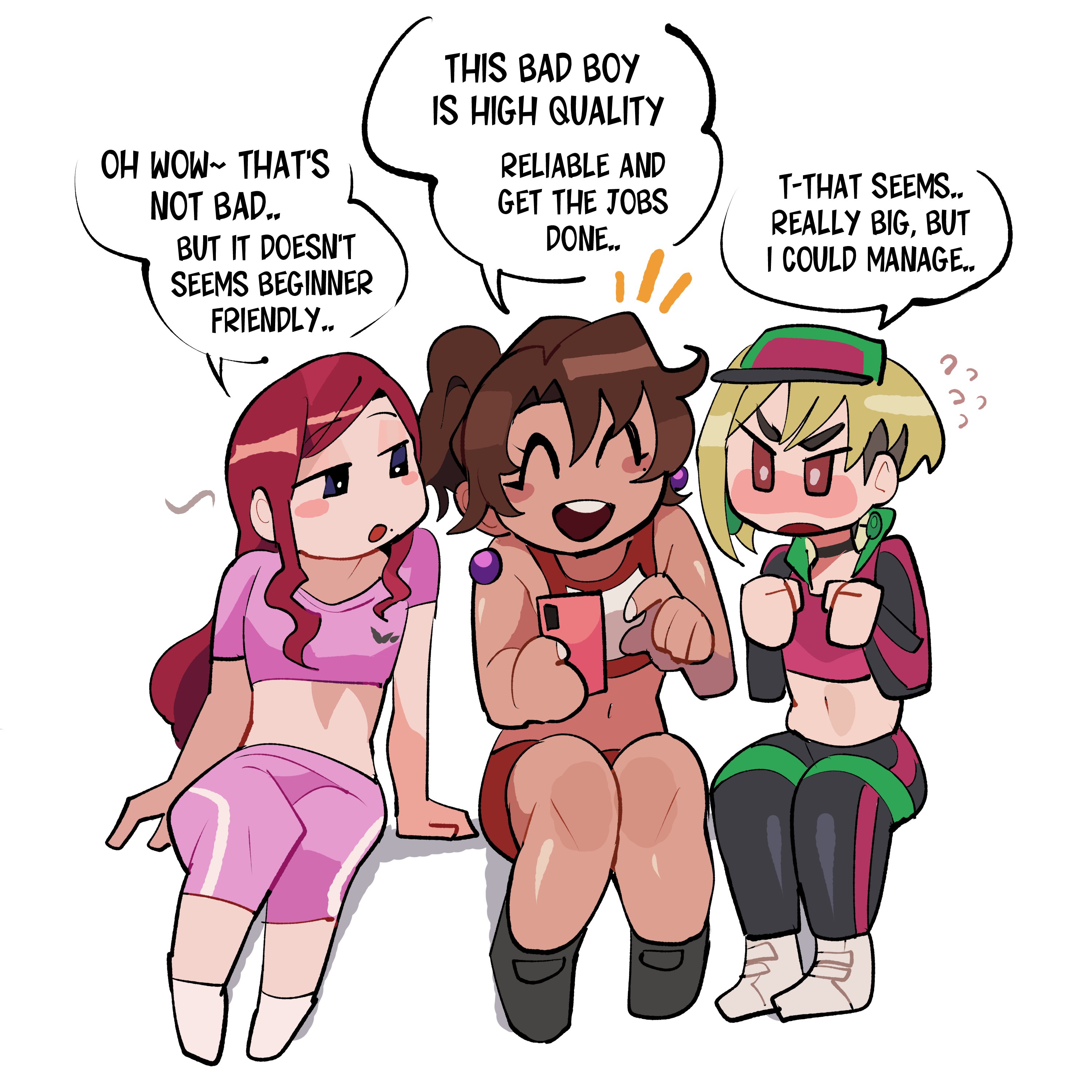 Neighborhood MILFs: Gene & Chiyoi (Joy) ft. Karen & Vivien (OC) [Differland] - Chapter 1 — Page 47