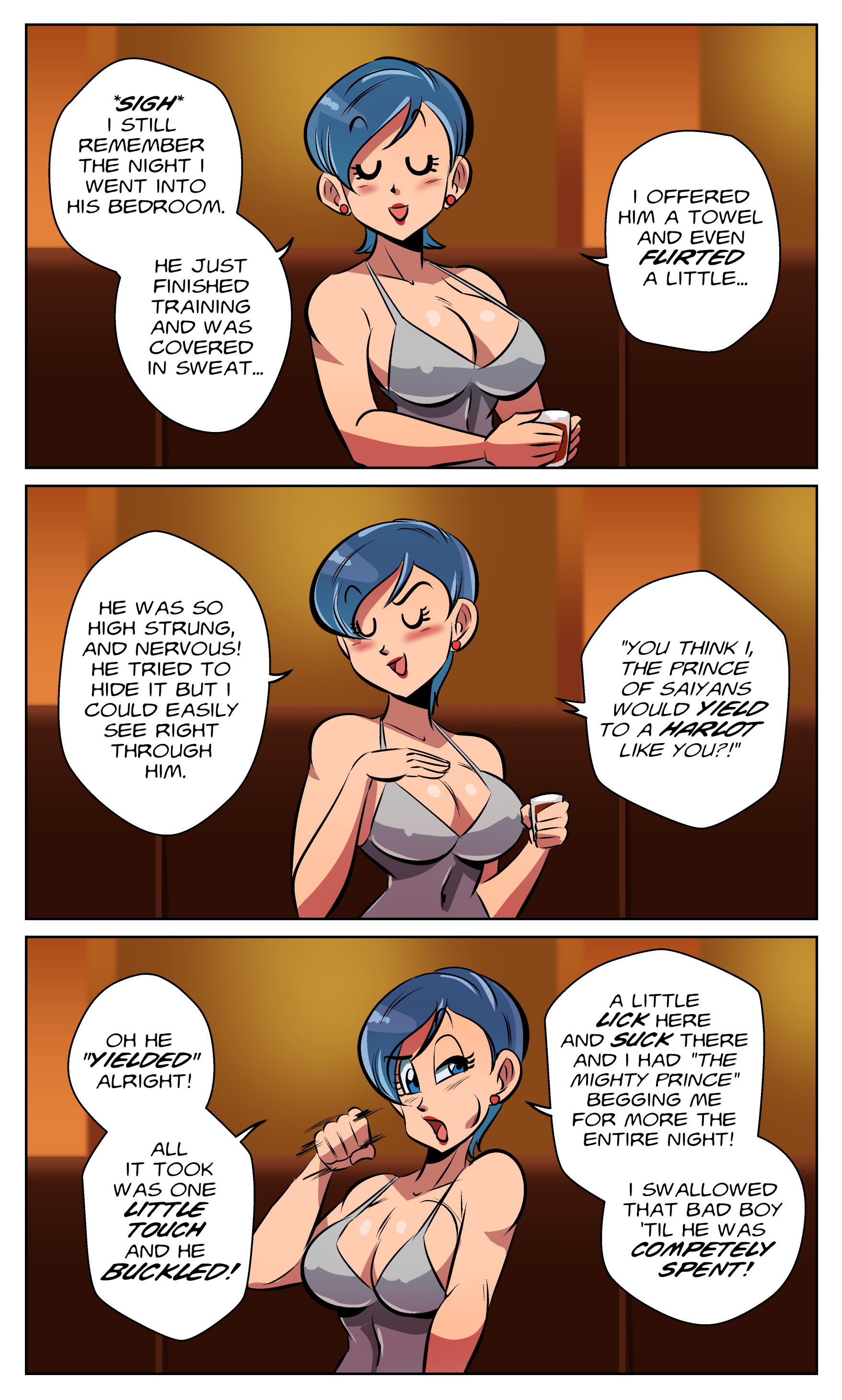 Girls Night Out (Dragon Ball Super) [FunsexyDB] - Chapter 1 — Page 9