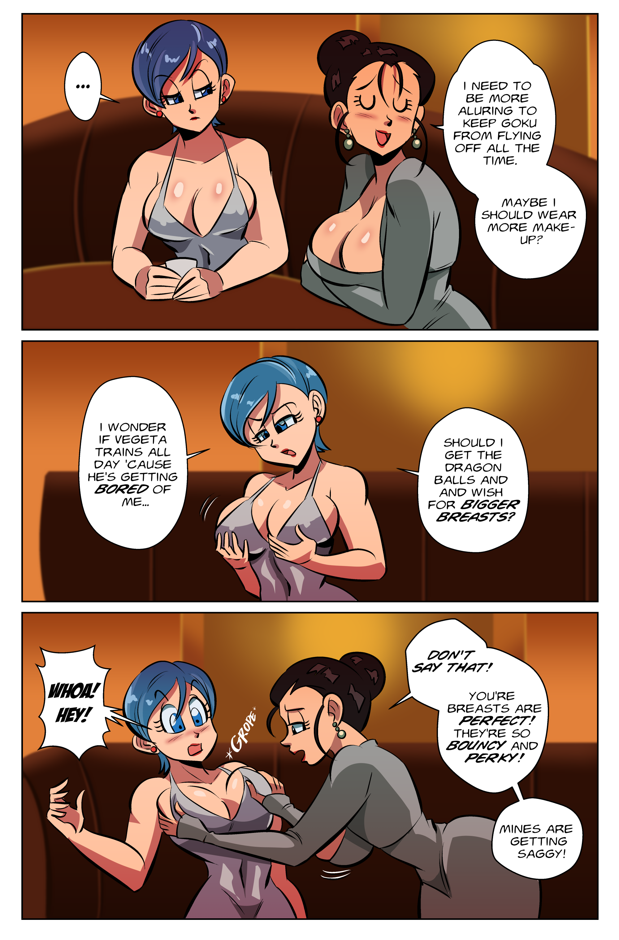 Girls Night Out (Dragon Ball Super) [FunsexyDB] - Chapter 1 — Page 12