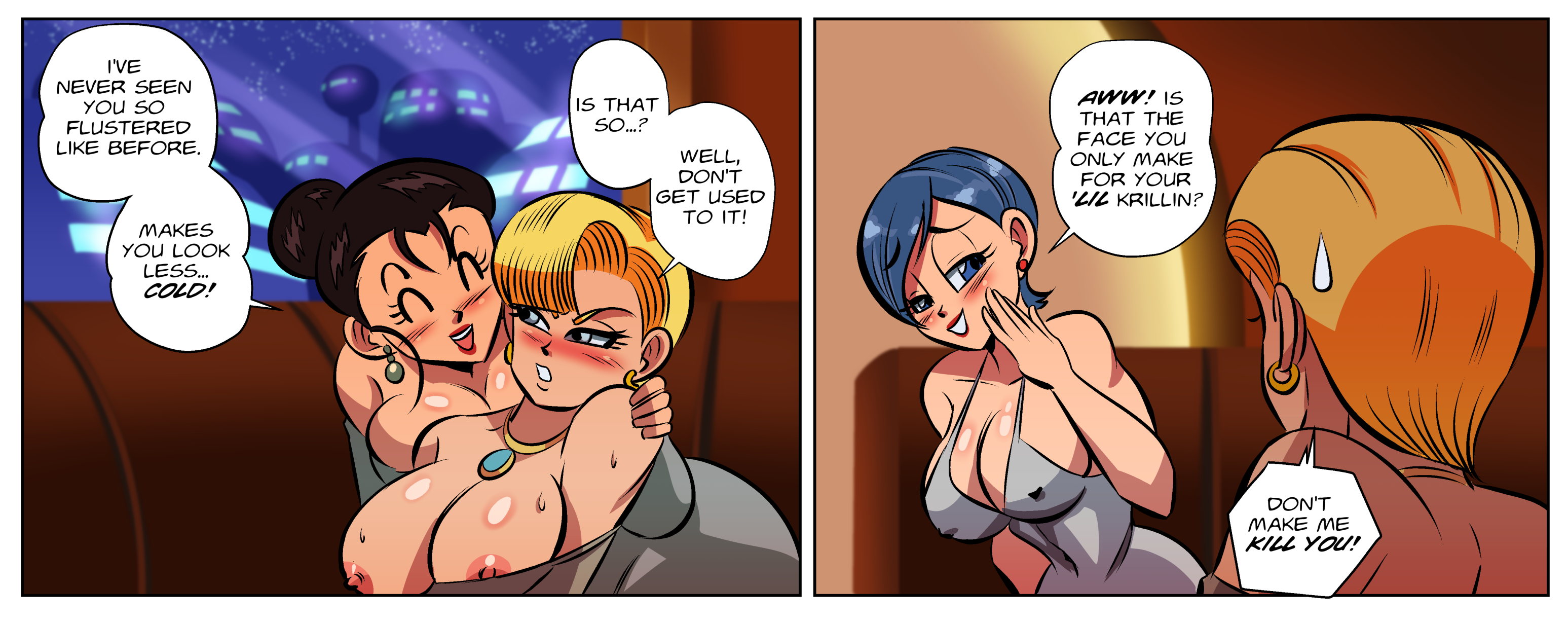 Girls Night Out (Dragon Ball Super) [FunsexyDB] - Chapter 1 — Page 31