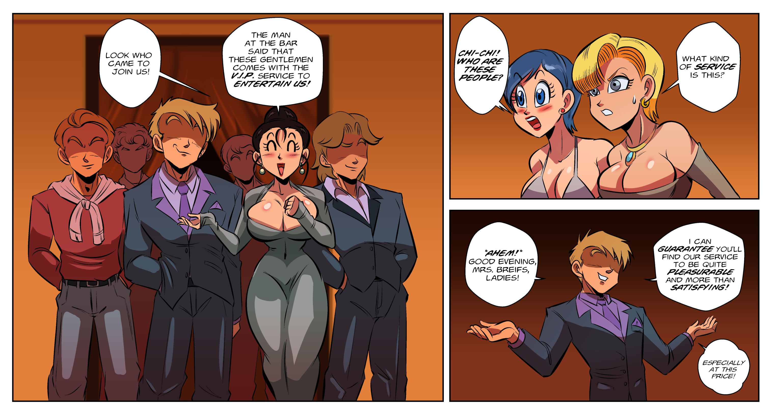 Girls Night Out (Dragon Ball Super) [FunsexyDB] - Chapter 1 — Page 34