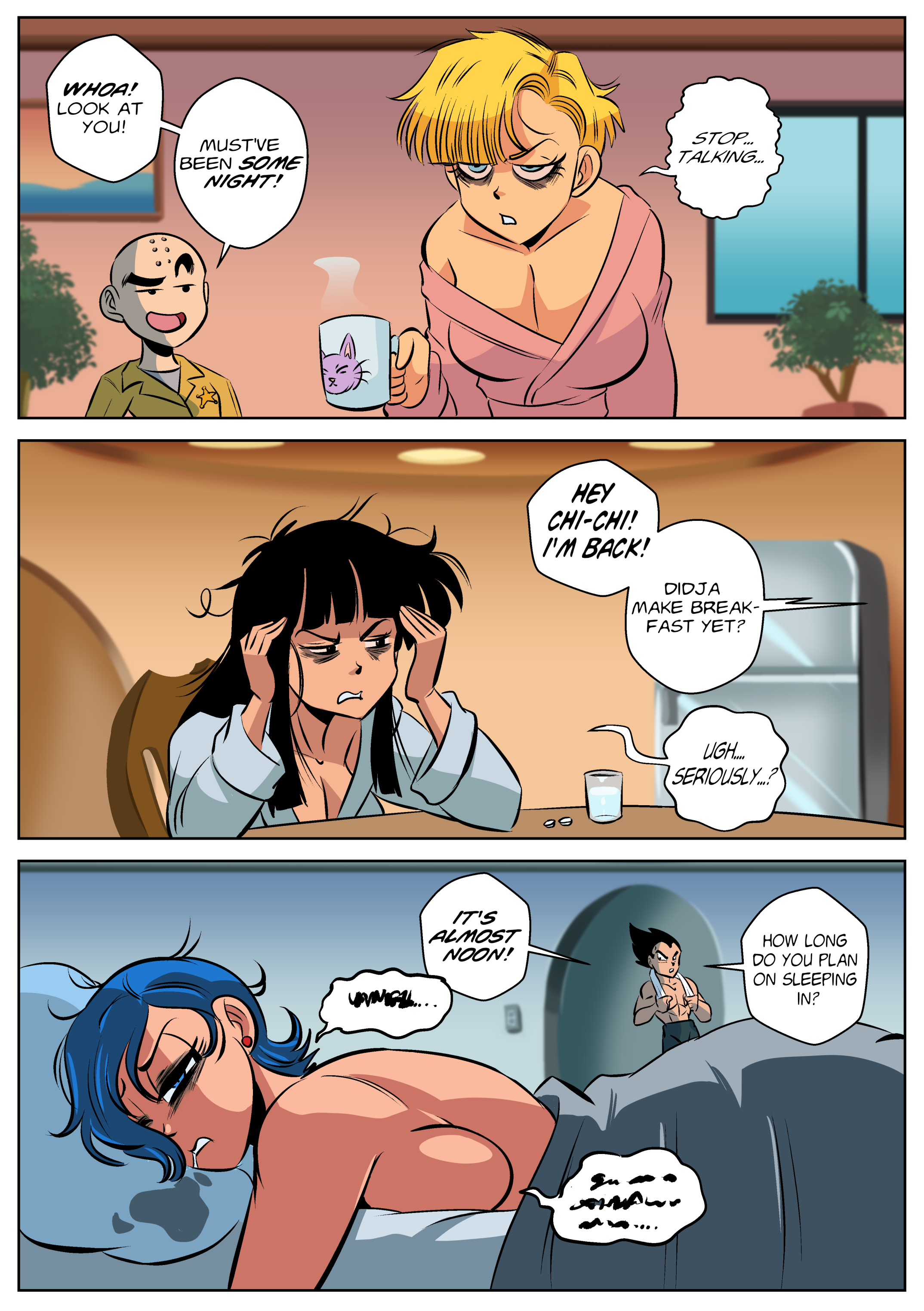 Girls Night Out (Dragon Ball Super) [FunsexyDB] - Chapter 1 — Page 61