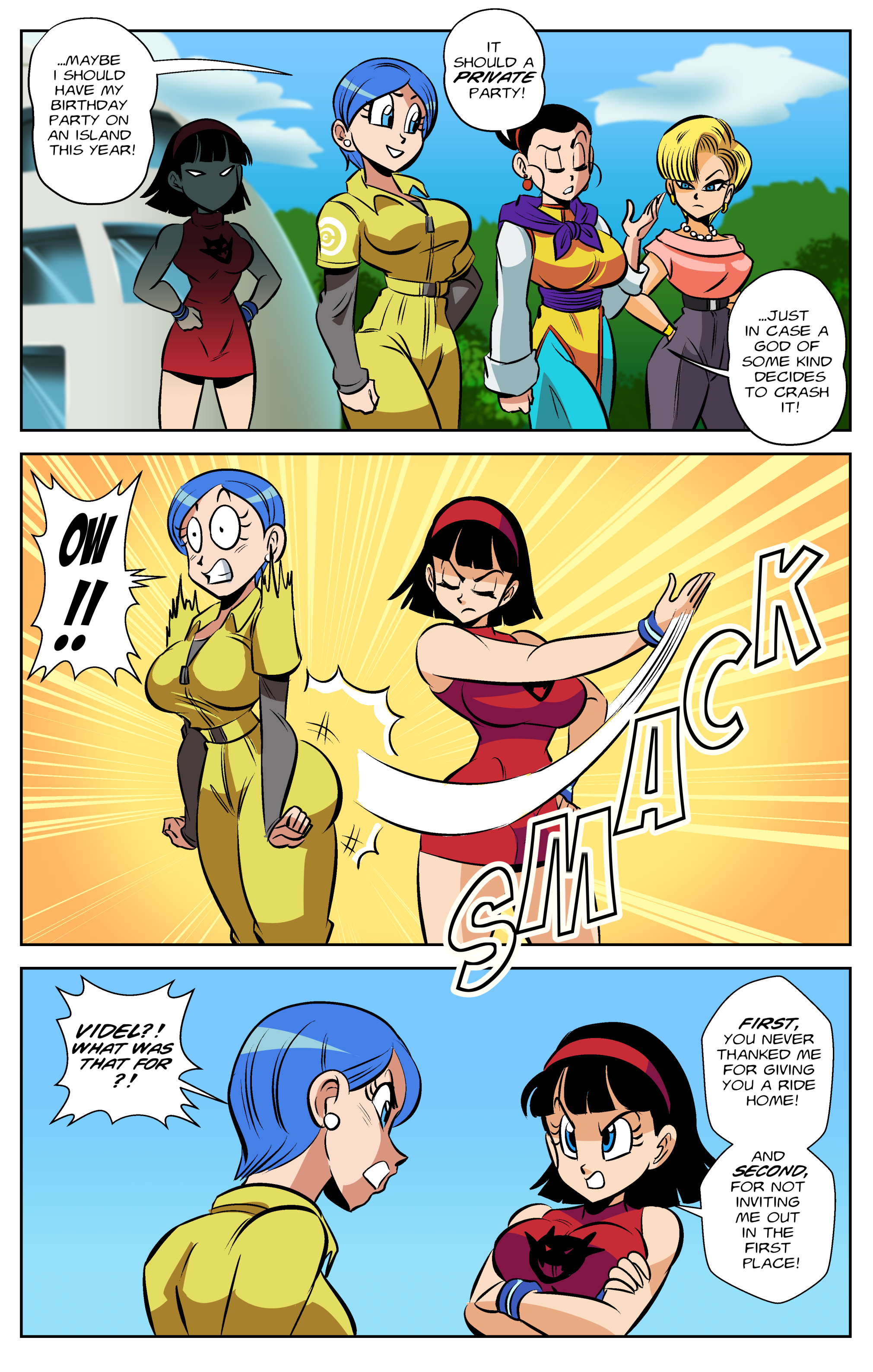 Girls Night Out (Dragon Ball Super) [FunsexyDB] - Chapter 1 — Page 62