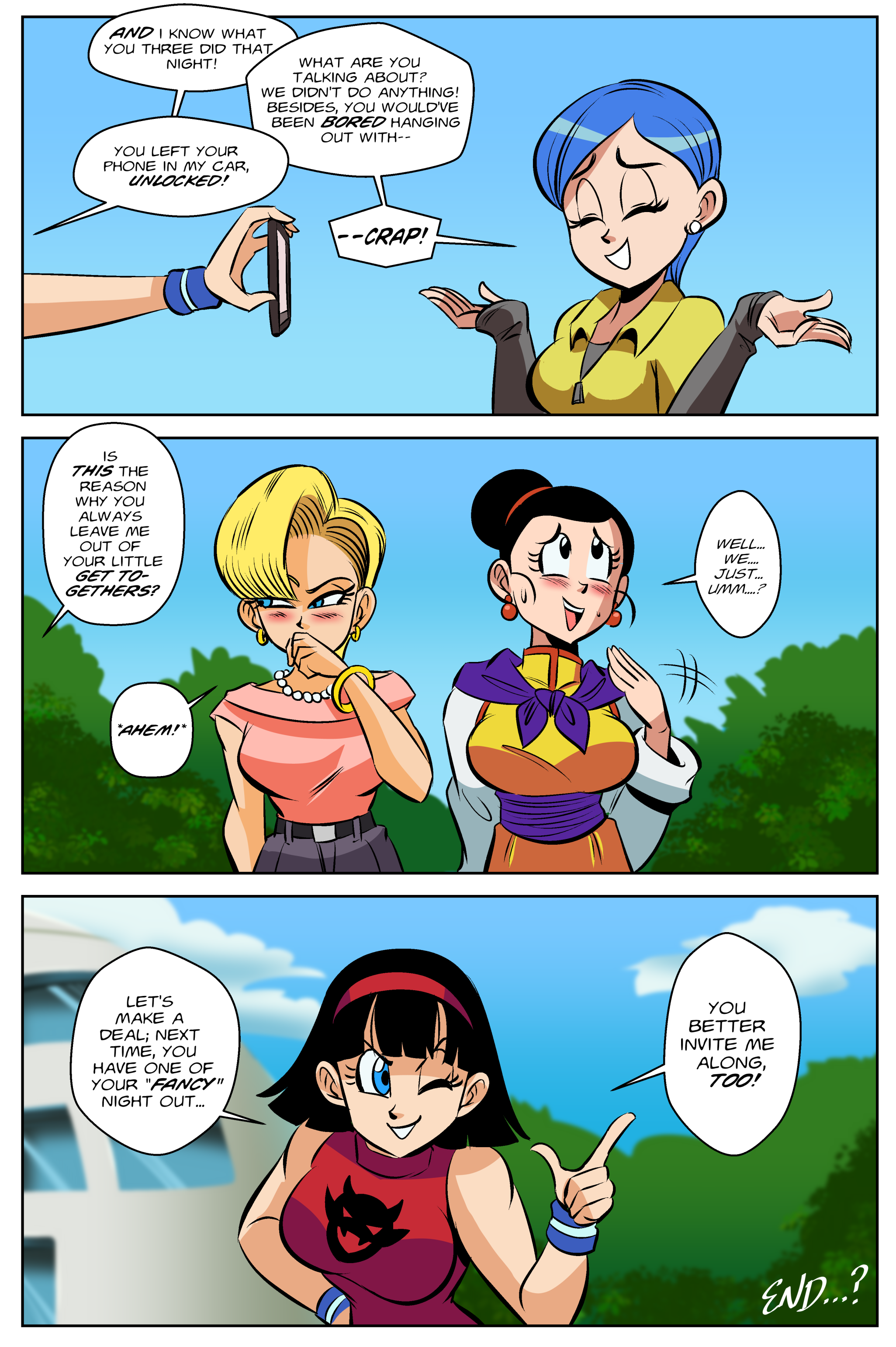 Girls Night Out (Dragon Ball Super) [FunsexyDB] - Chapter 1 — Page 63
