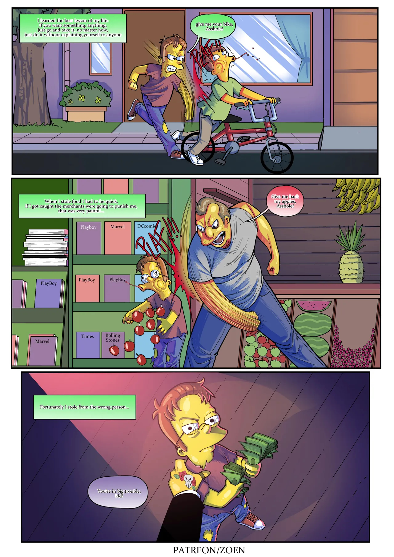 Bad Boy (The Simpsons) [Zoen] - Chapter 1 — Page 4
