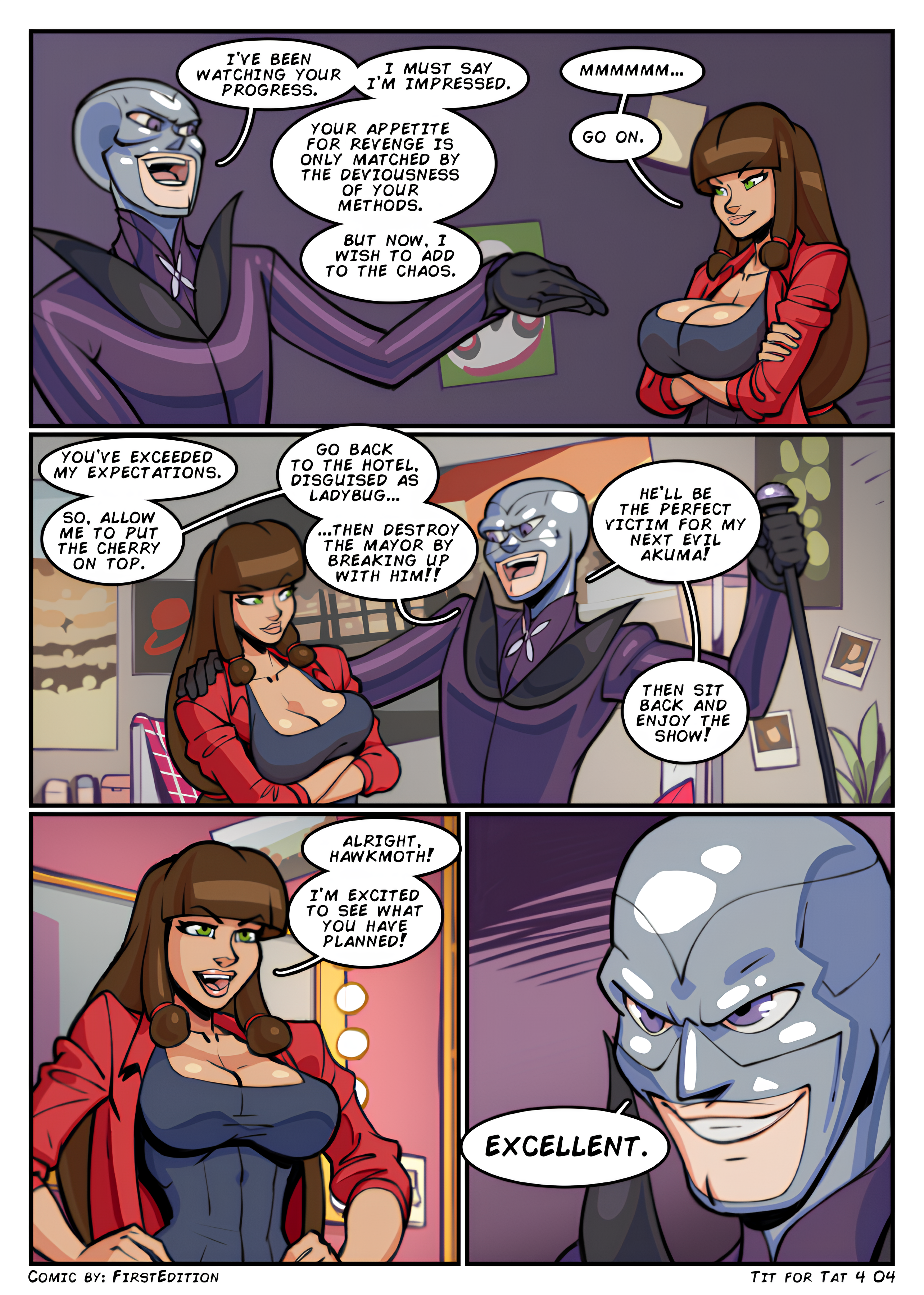 Rena Rouge: Tit for Tat (Miraculous Ladybug) [FirstEd] - Chapter 1 — Page 64