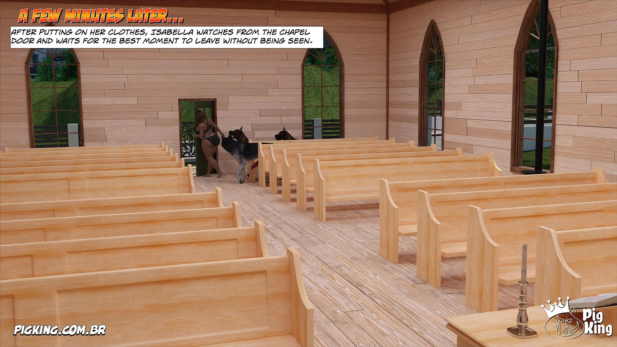 Nun Isabella [PigKing] - Chapter 8 — Page 21