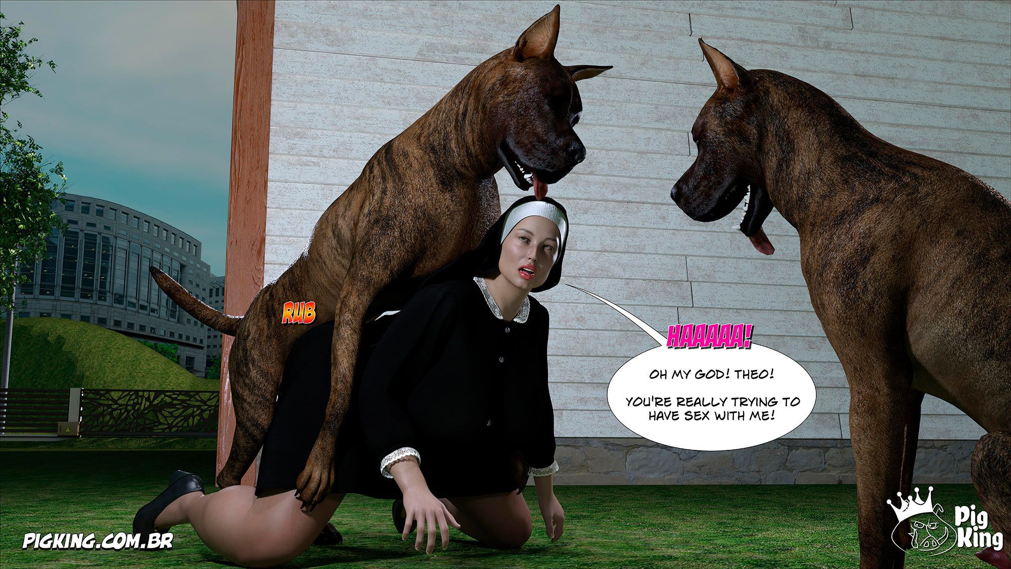 Nun Isabella [PigKing] - Chapter 2 — Page 11