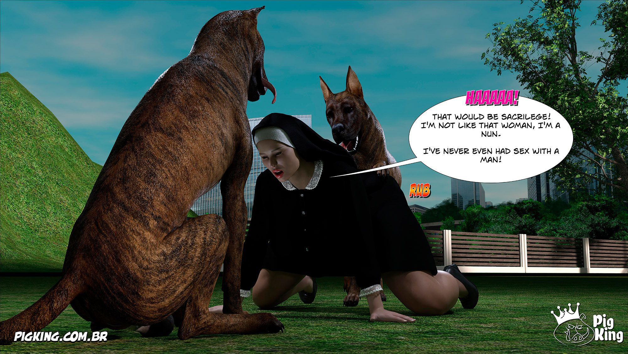 Nun Isabella [PigKing] - Chapter 2 — Page 6