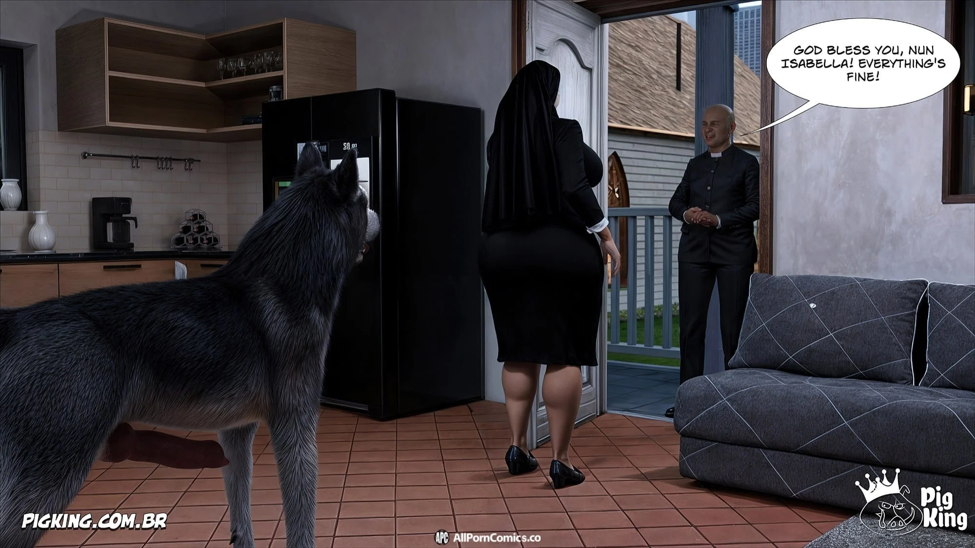 Nun Isabella [PigKing] - Chapter 13 — Page 102