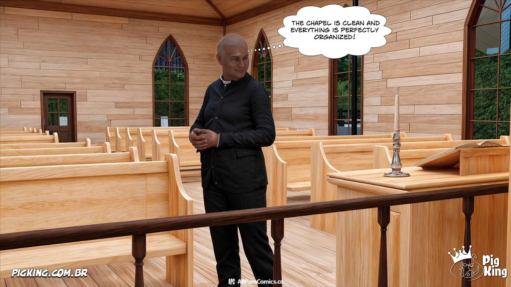 Nun Isabella [PigKing] - Chapter 13 — Page 54