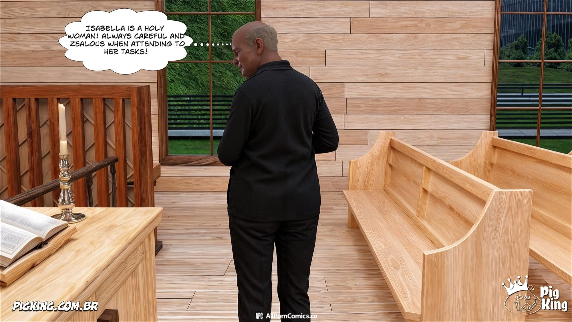 Nun Isabella [PigKing] - Chapter 13 — Page 55