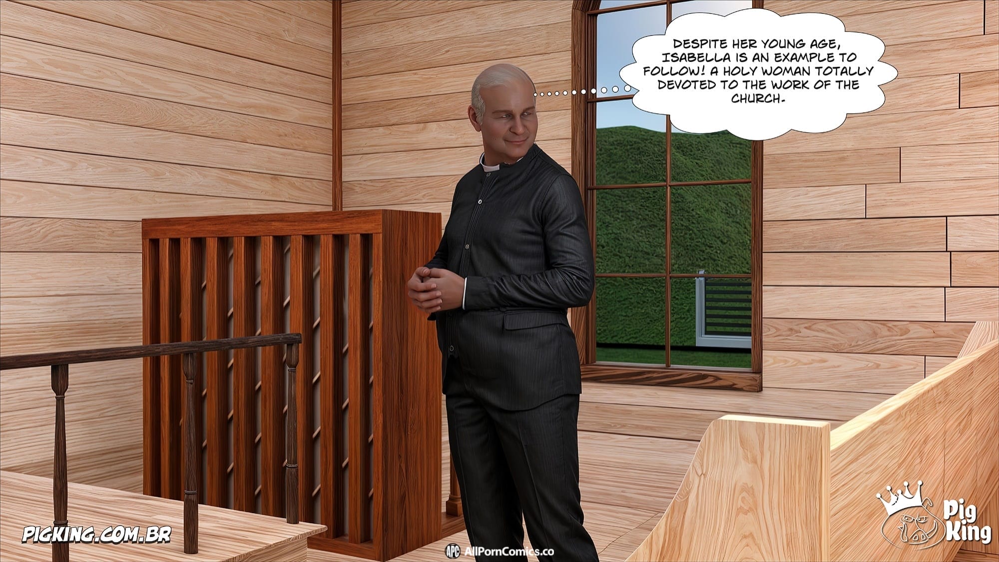 Nun Isabella [PigKing] - Chapter 13 — Page 56