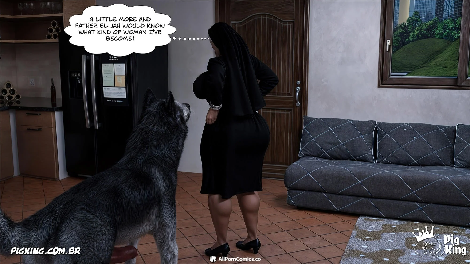 Nun Isabella [PigKing] - Chapter 13 — Page 96