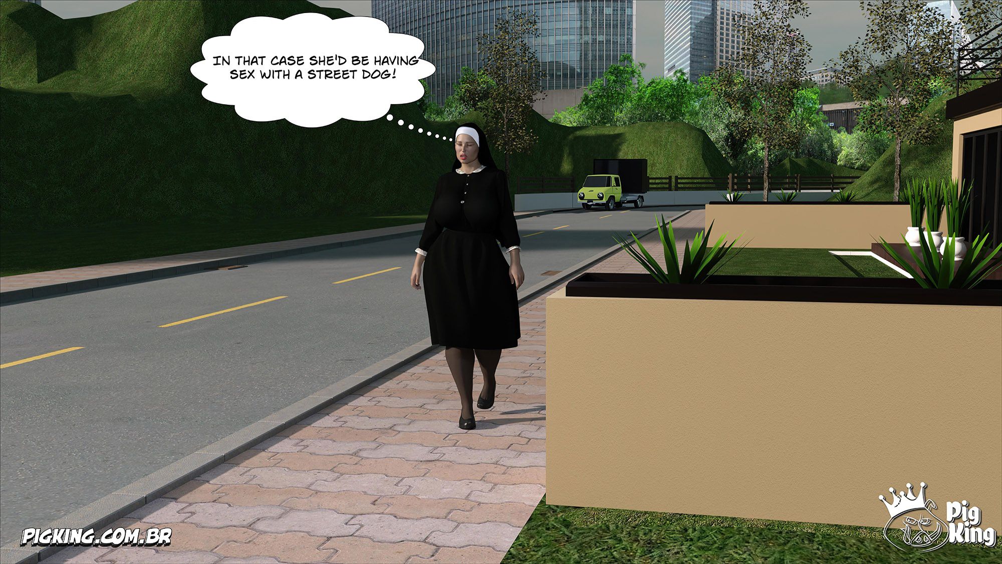 Nun Isabella [PigKing] - Chapter 1 — Page 10