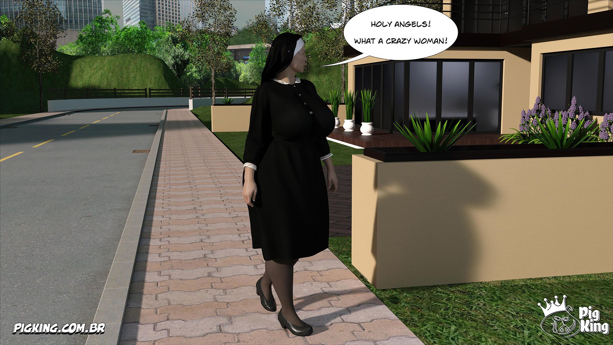 Nun Isabella [PigKing] - Chapter 1 — Page 11