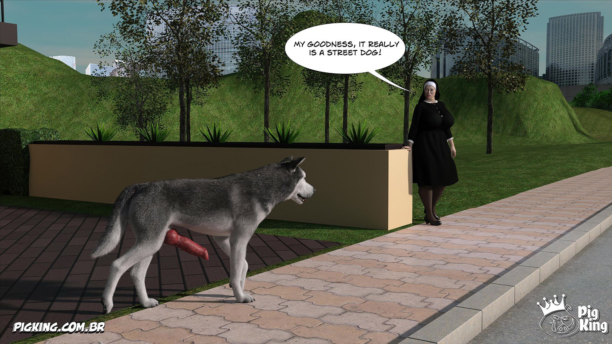 Nun Isabella [PigKing] - Chapter 1 — Page 14