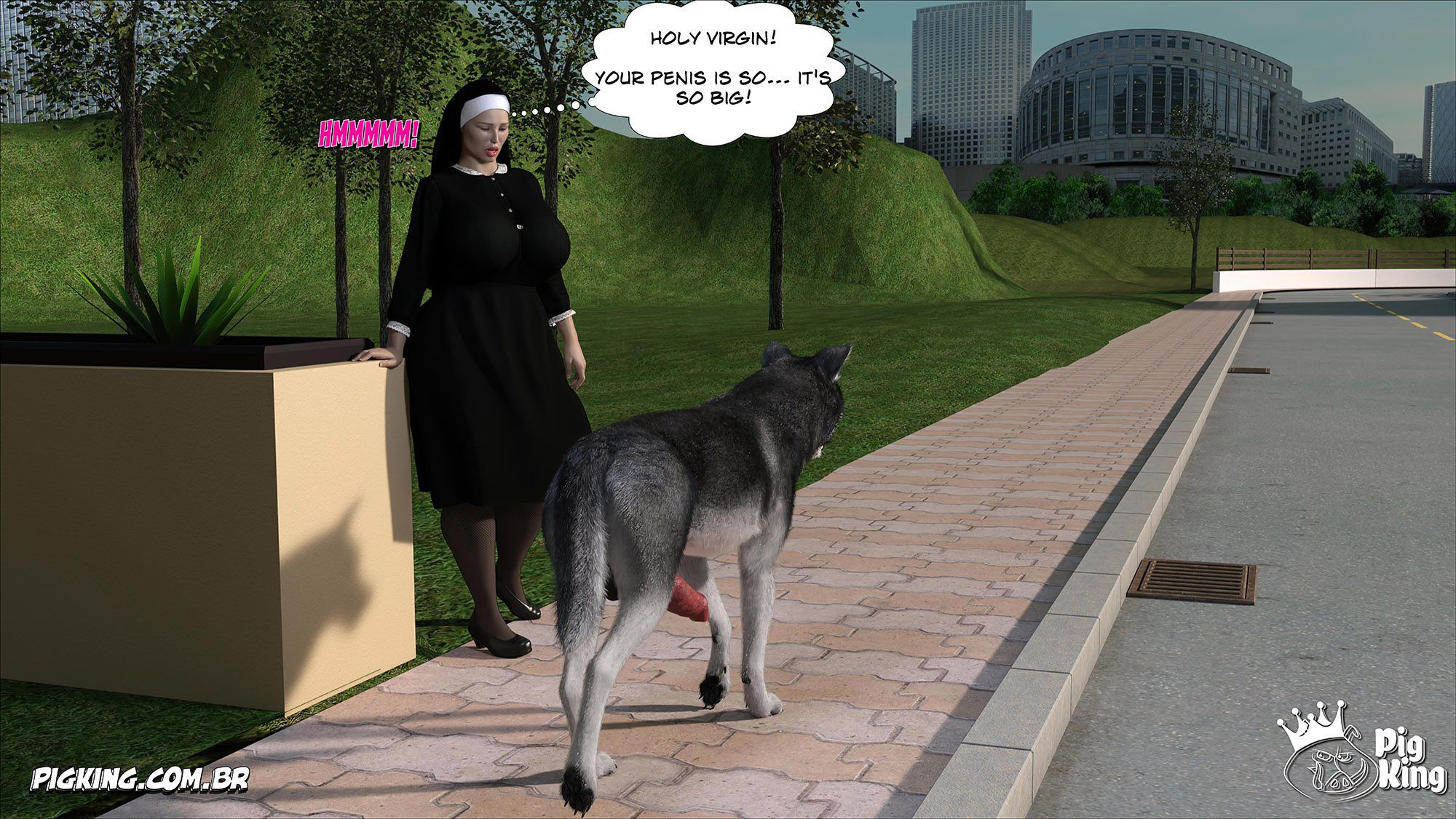 Nun Isabella [PigKing] - Chapter 1 — Page 15