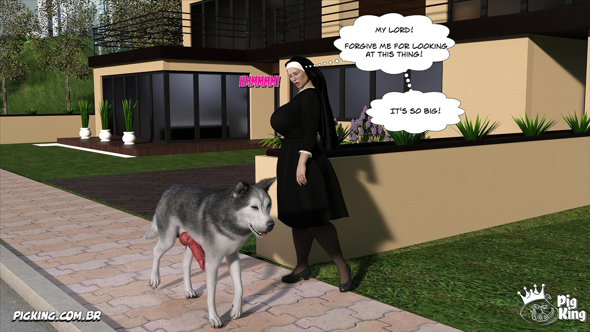 Nun Isabella [PigKing] - Chapter 1 — Page 16