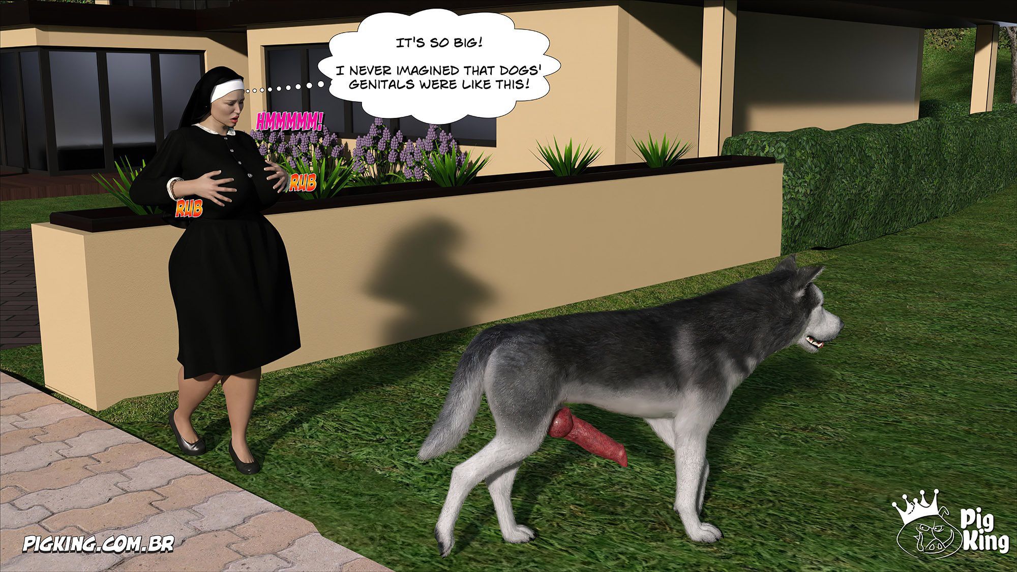 Nun Isabella [PigKing] - Chapter 1 — Page 18