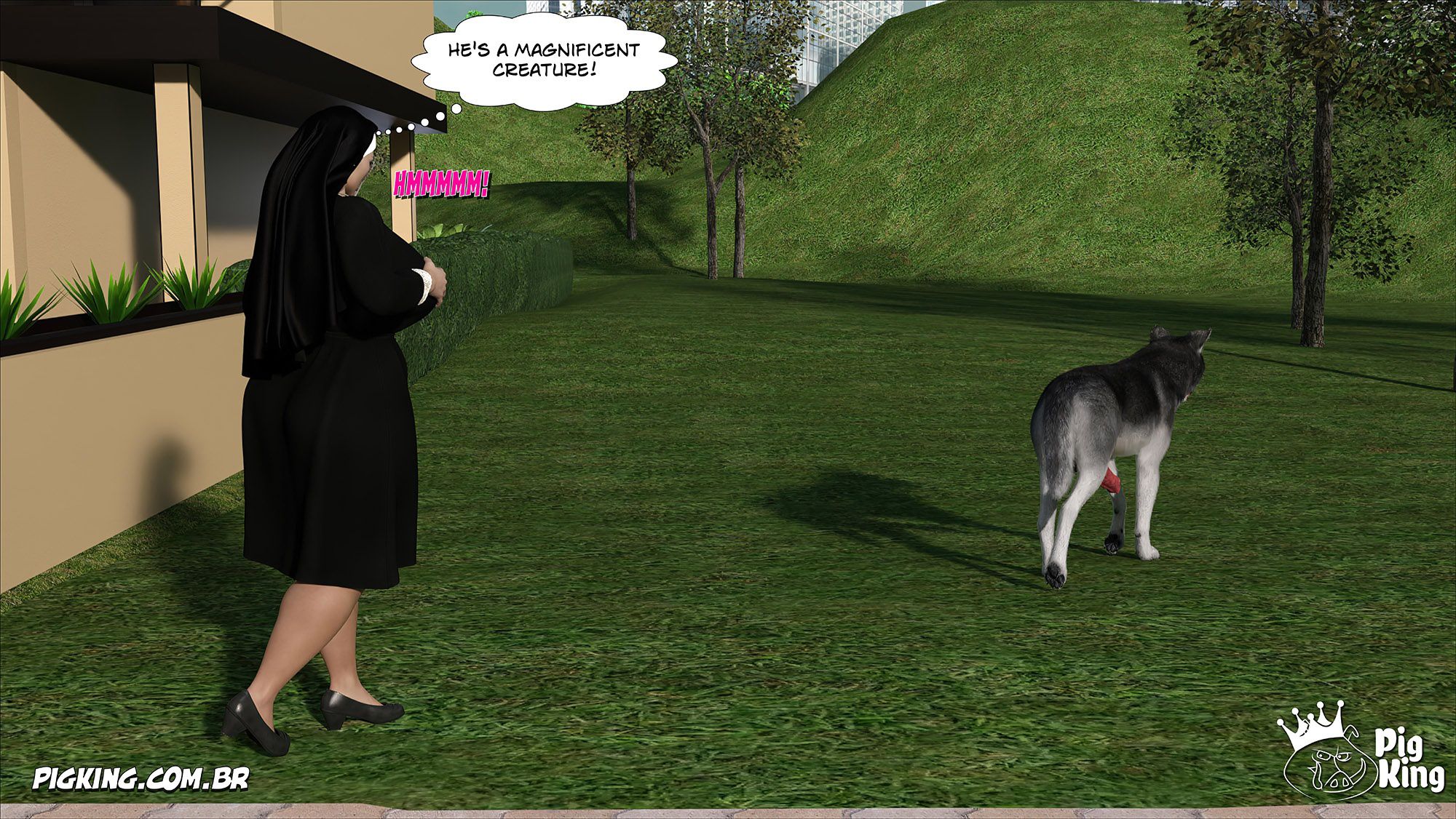 Nun Isabella [PigKing] - Chapter 1 — Page 19