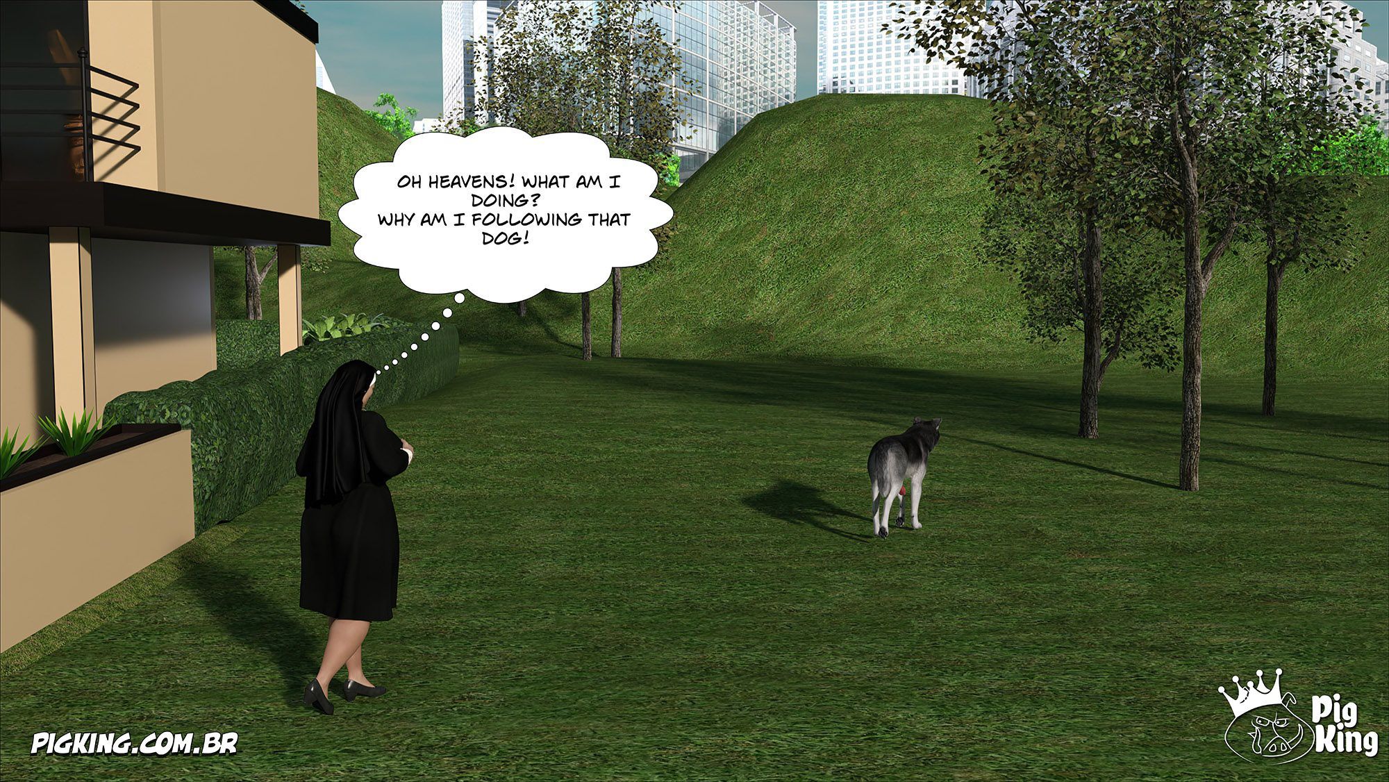 Nun Isabella [PigKing] - Chapter 1 — Page 20