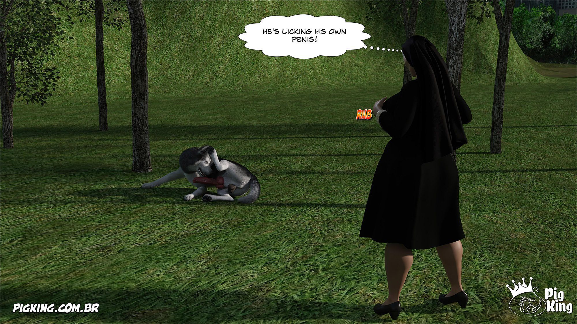 Nun Isabella [PigKing] - Chapter 1 — Page 22