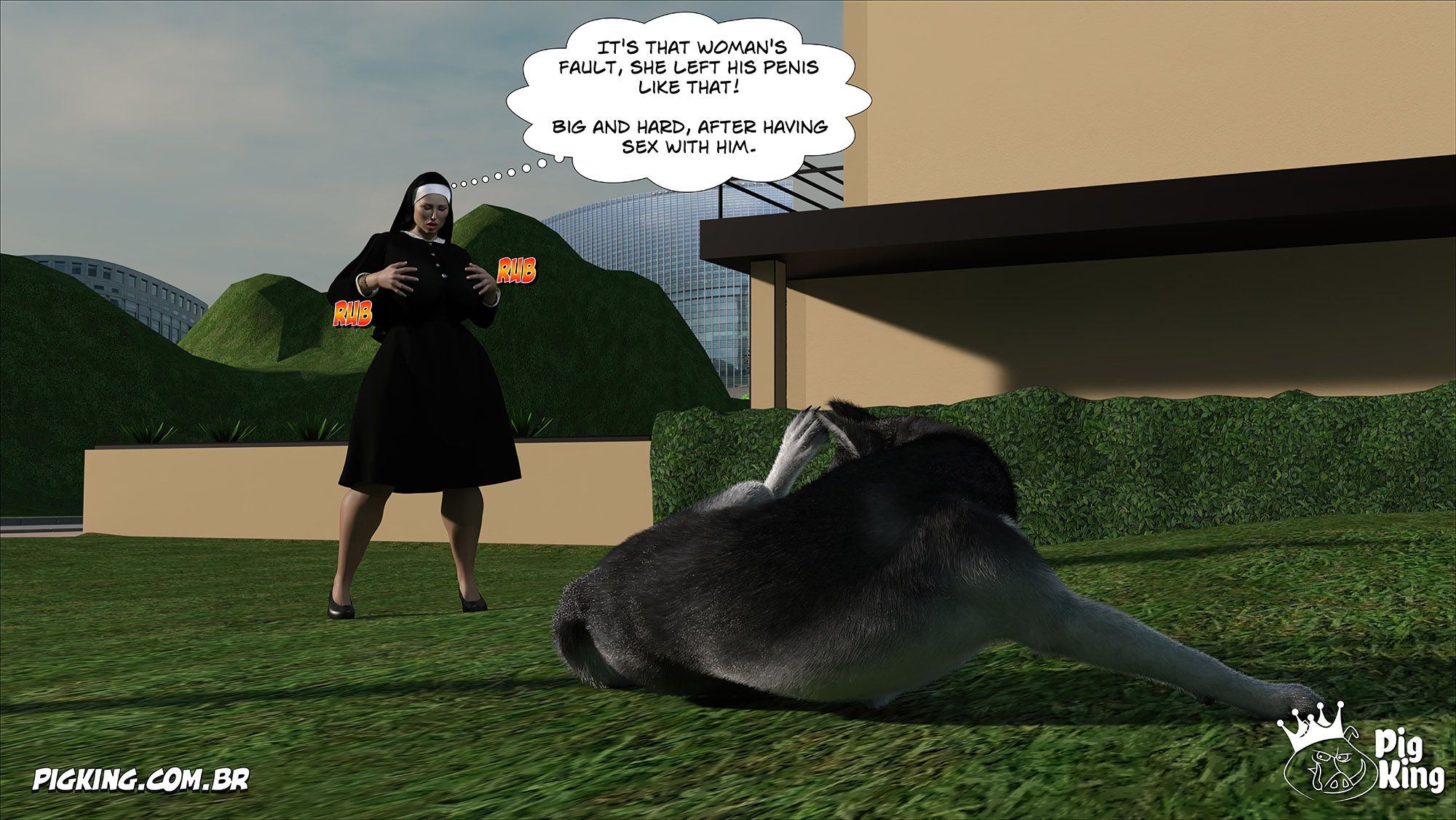 Nun Isabella [PigKing] - Chapter 1 — Page 24