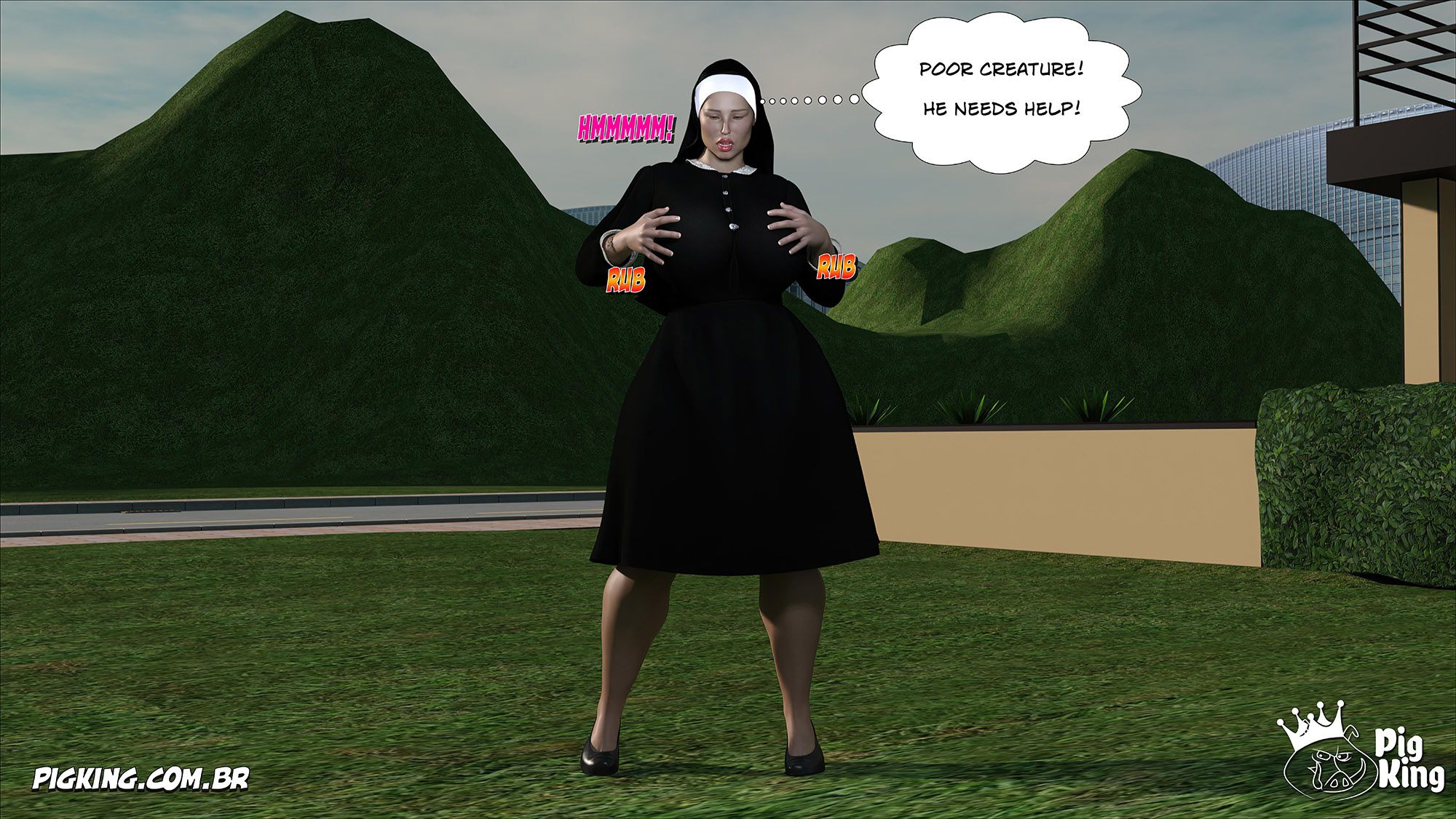Nun Isabella [PigKing] - Chapter 1 — Page 25