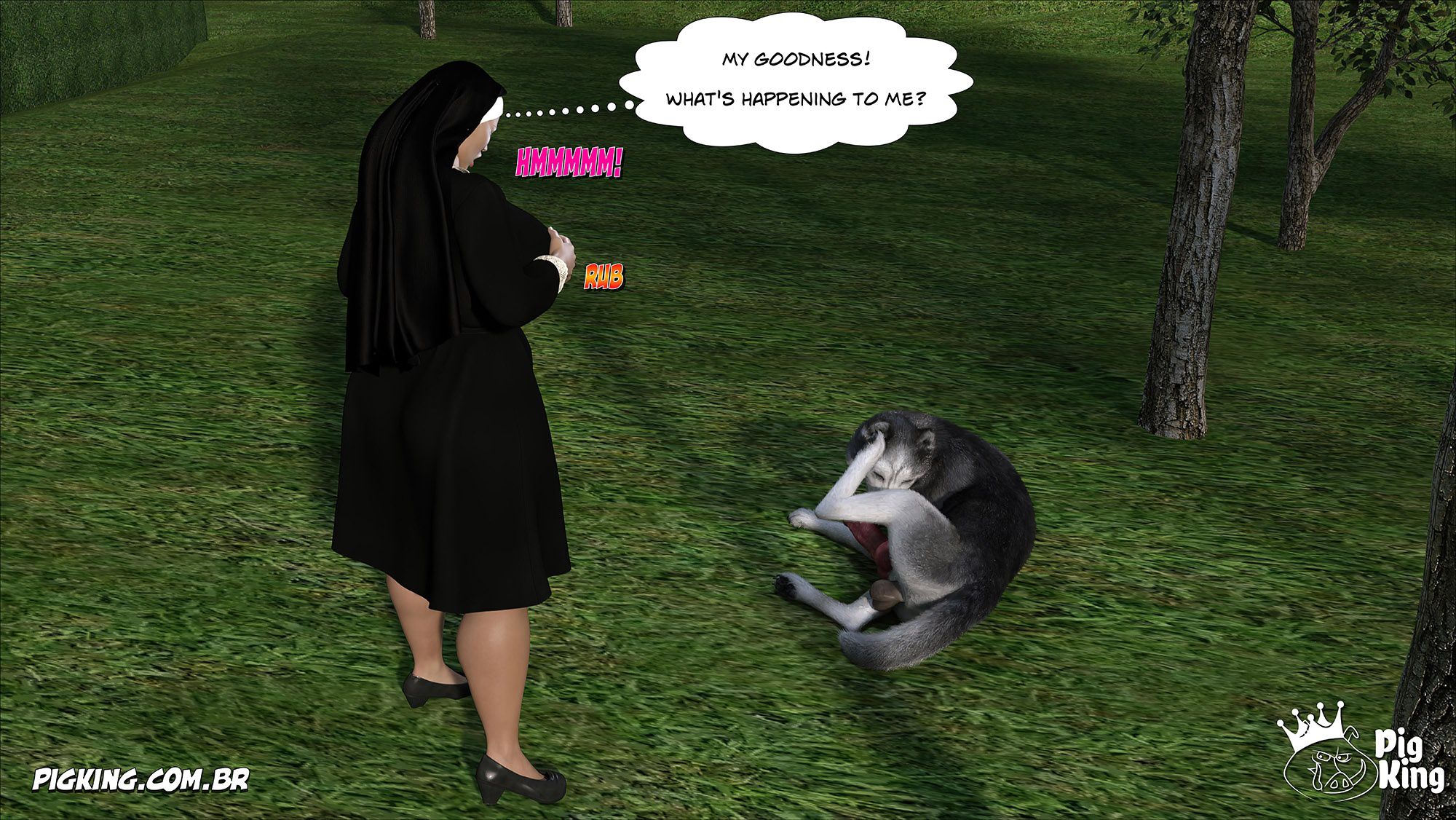 Nun Isabella [PigKing] - Chapter 1 — Page 28